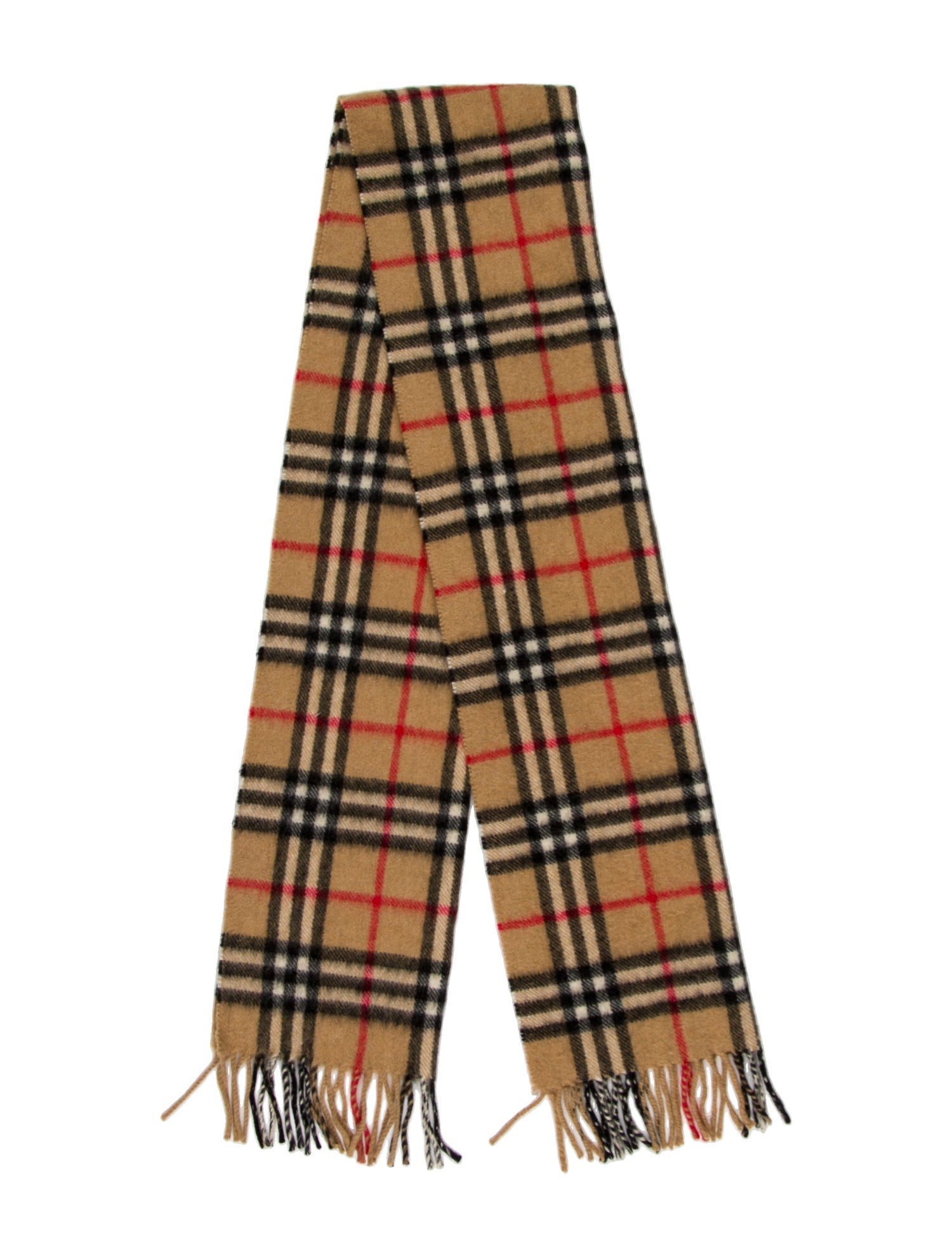 Burberry's Cashmere Striped Scarf