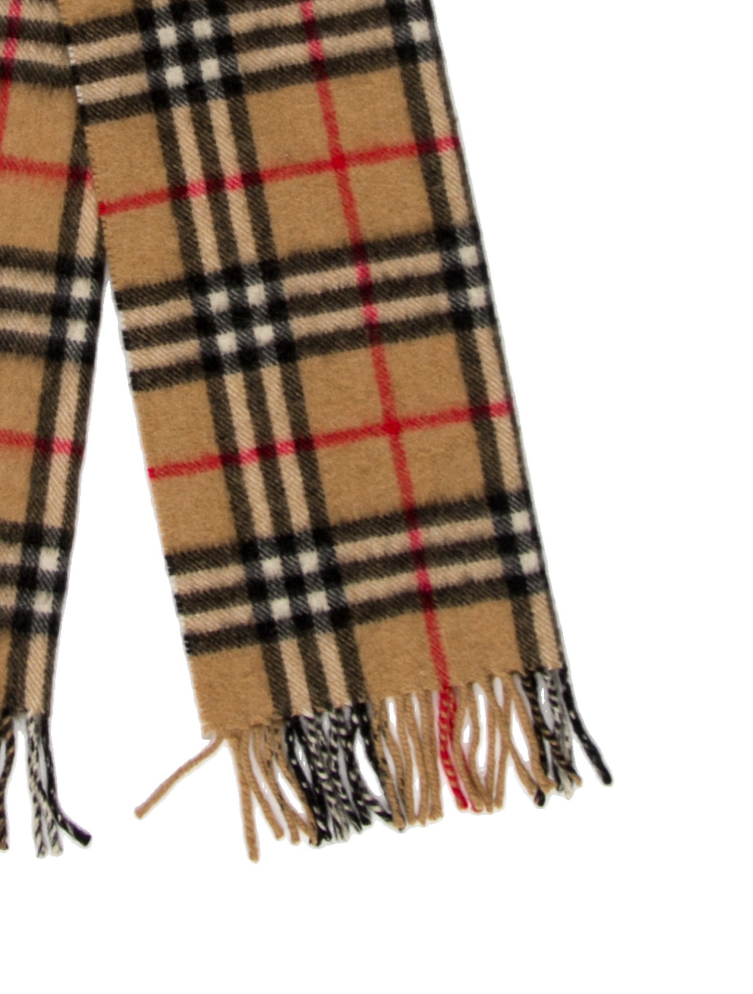 Burberry's Cashmere Striped Scarf