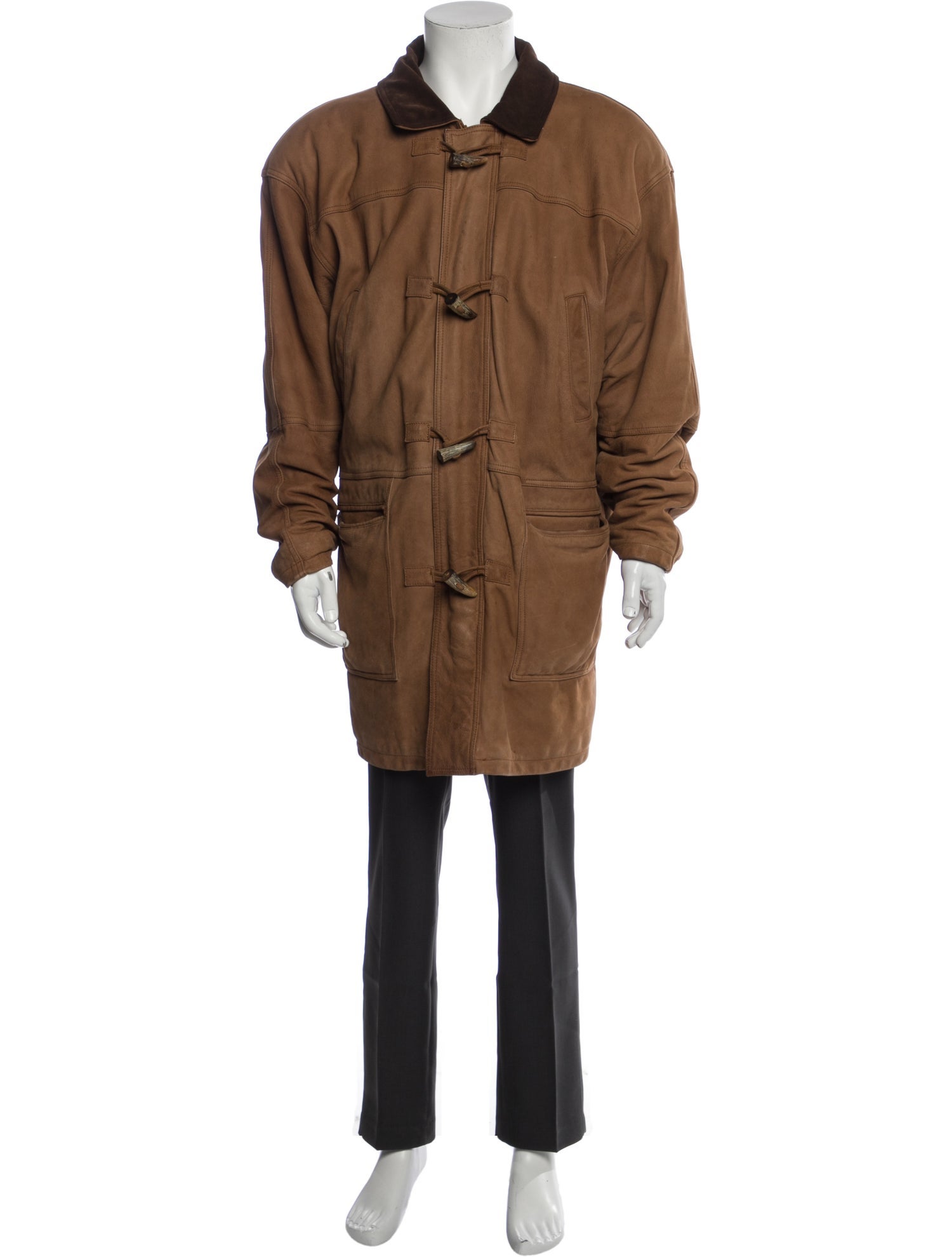 Burberry's Leather Parka