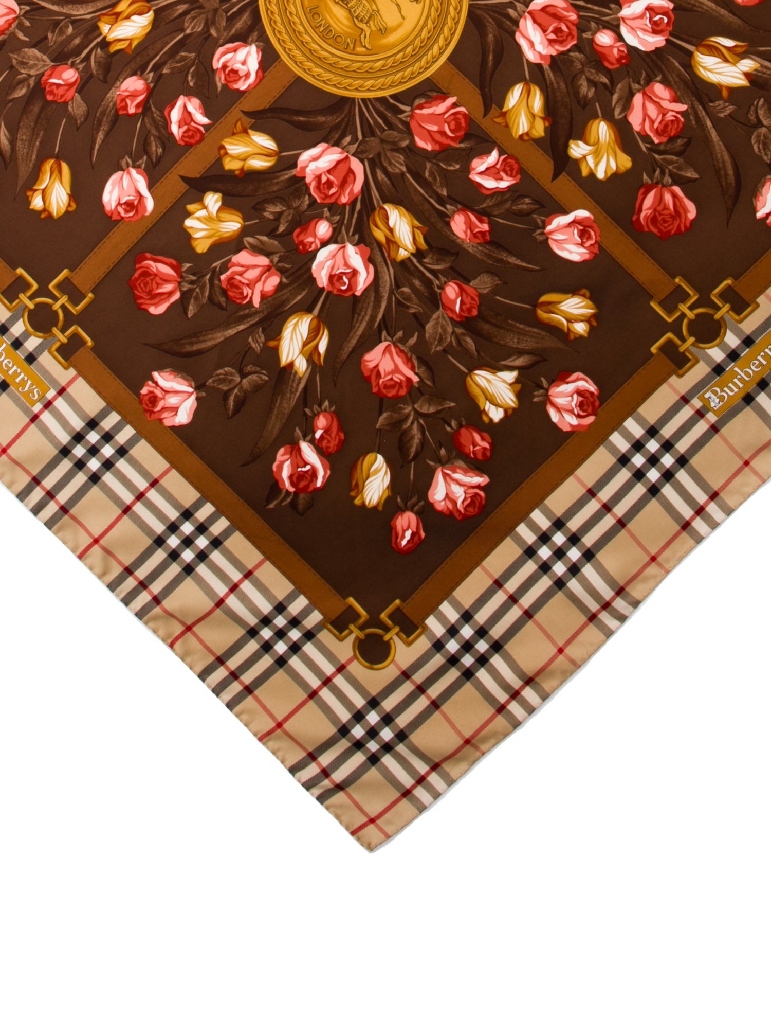 Burberry's Silk Vintage Scarf