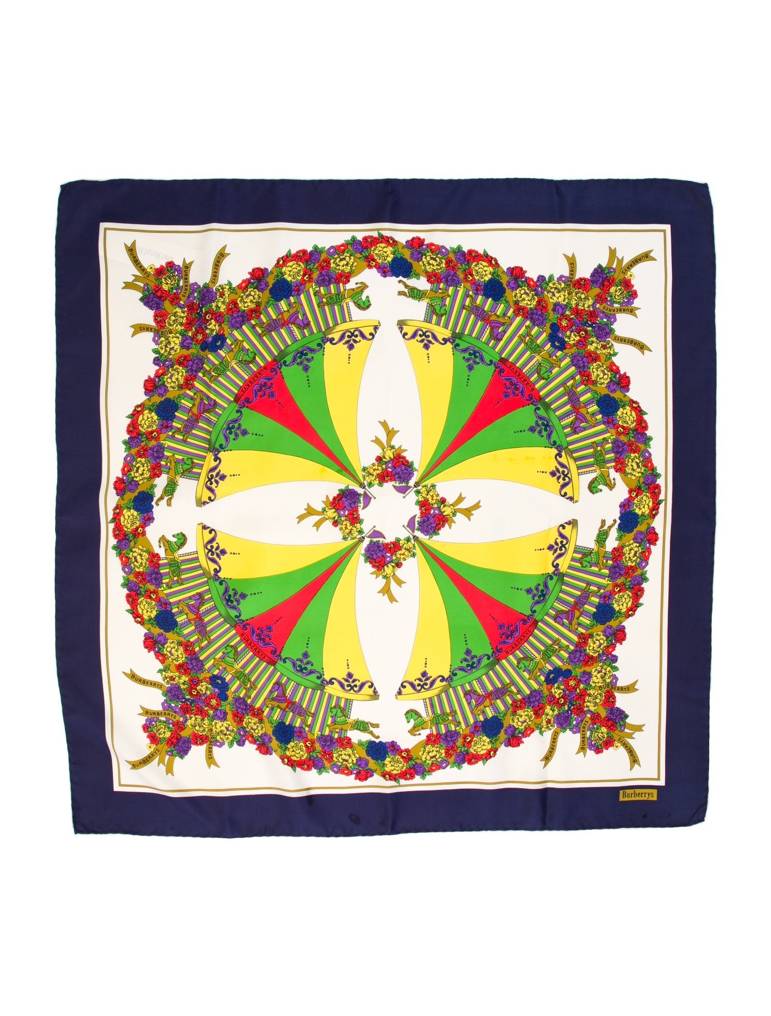 Burberry's Silk House Check Pattern Scarf