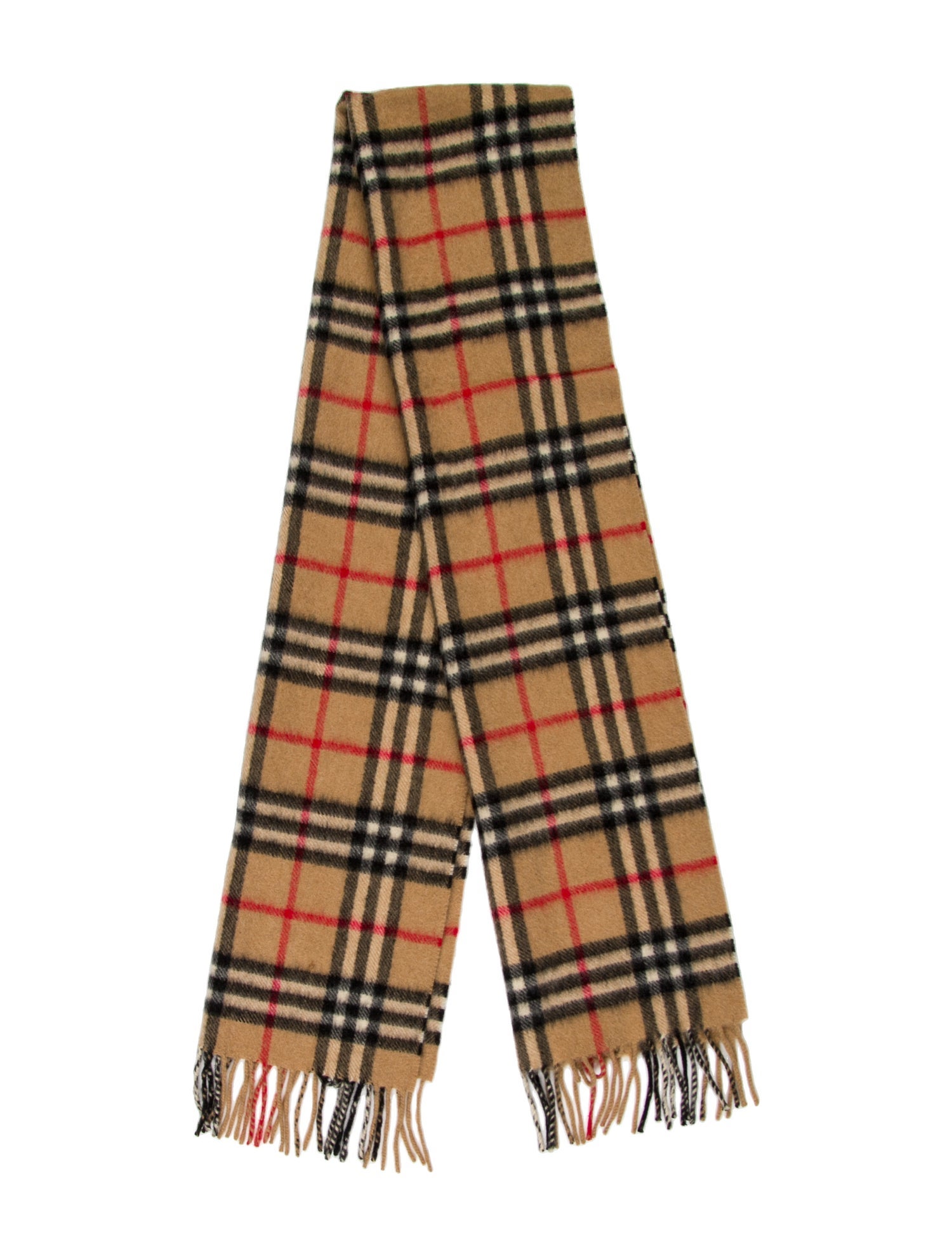 Burberry's Cashmere Striped Scarf