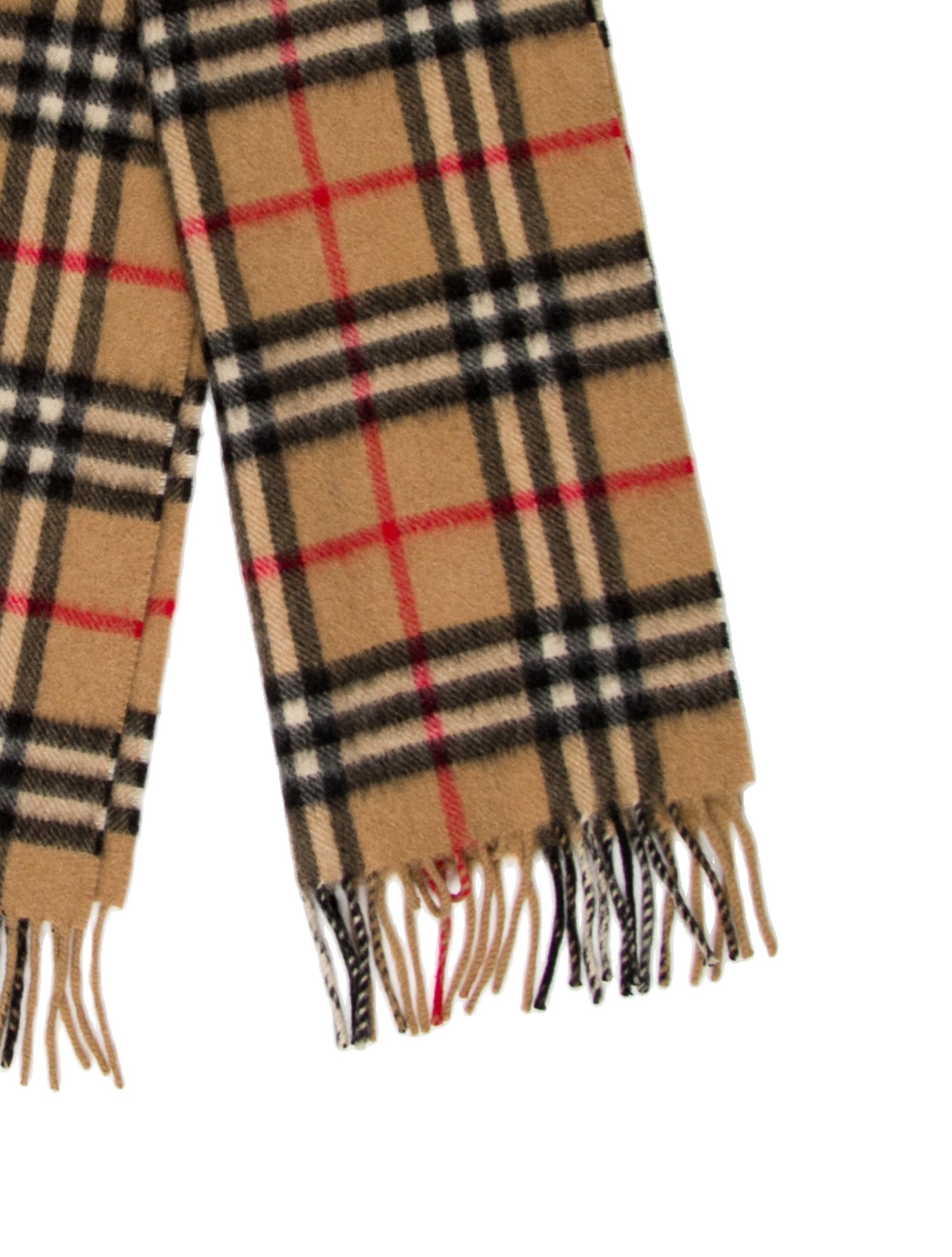 Burberry's Cashmere Striped Scarf