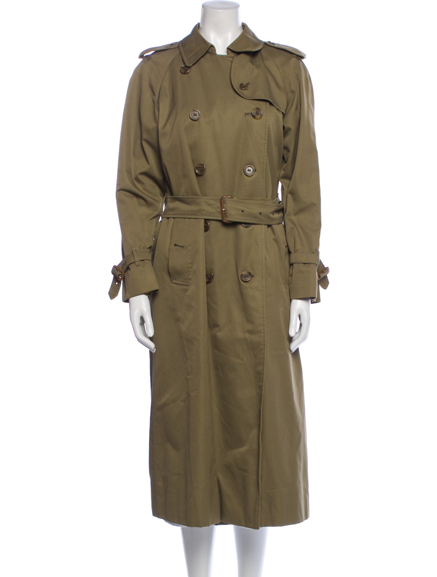 Burberry's Printed Trench Coat