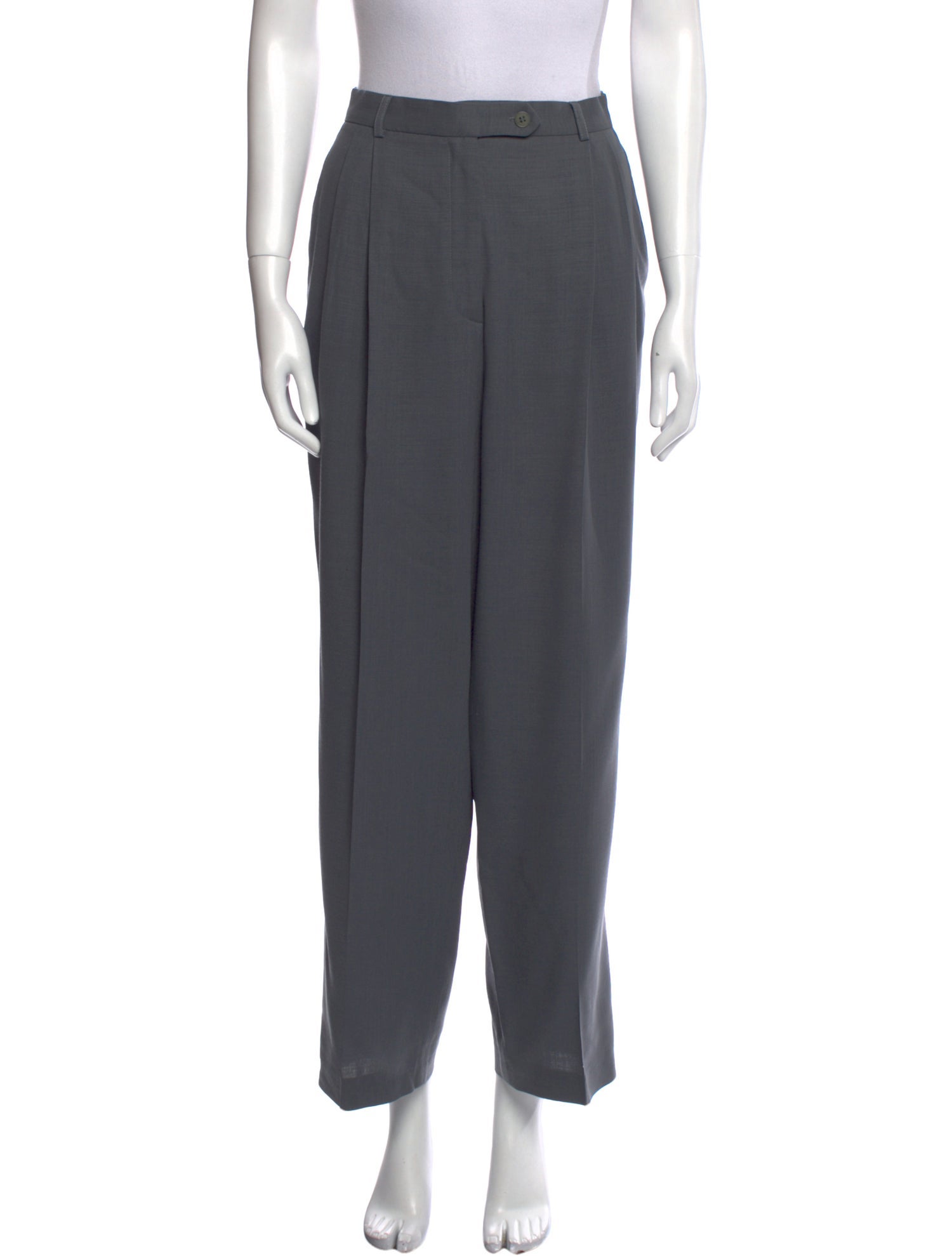 Burberry's Virgin Wool Wide Leg Pants