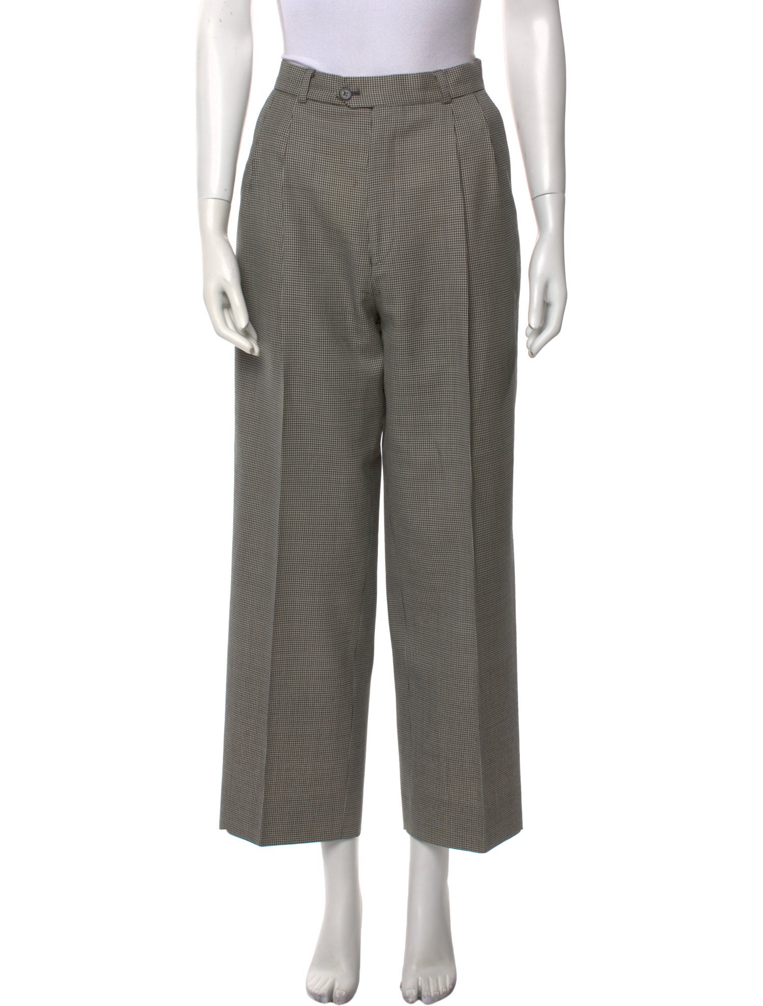 Burberry's Wool Wide Leg Pants
