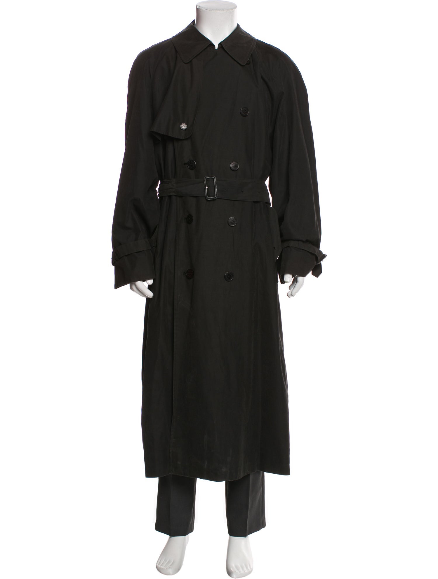 Burberry's Nova Check Pattern Trench Coat