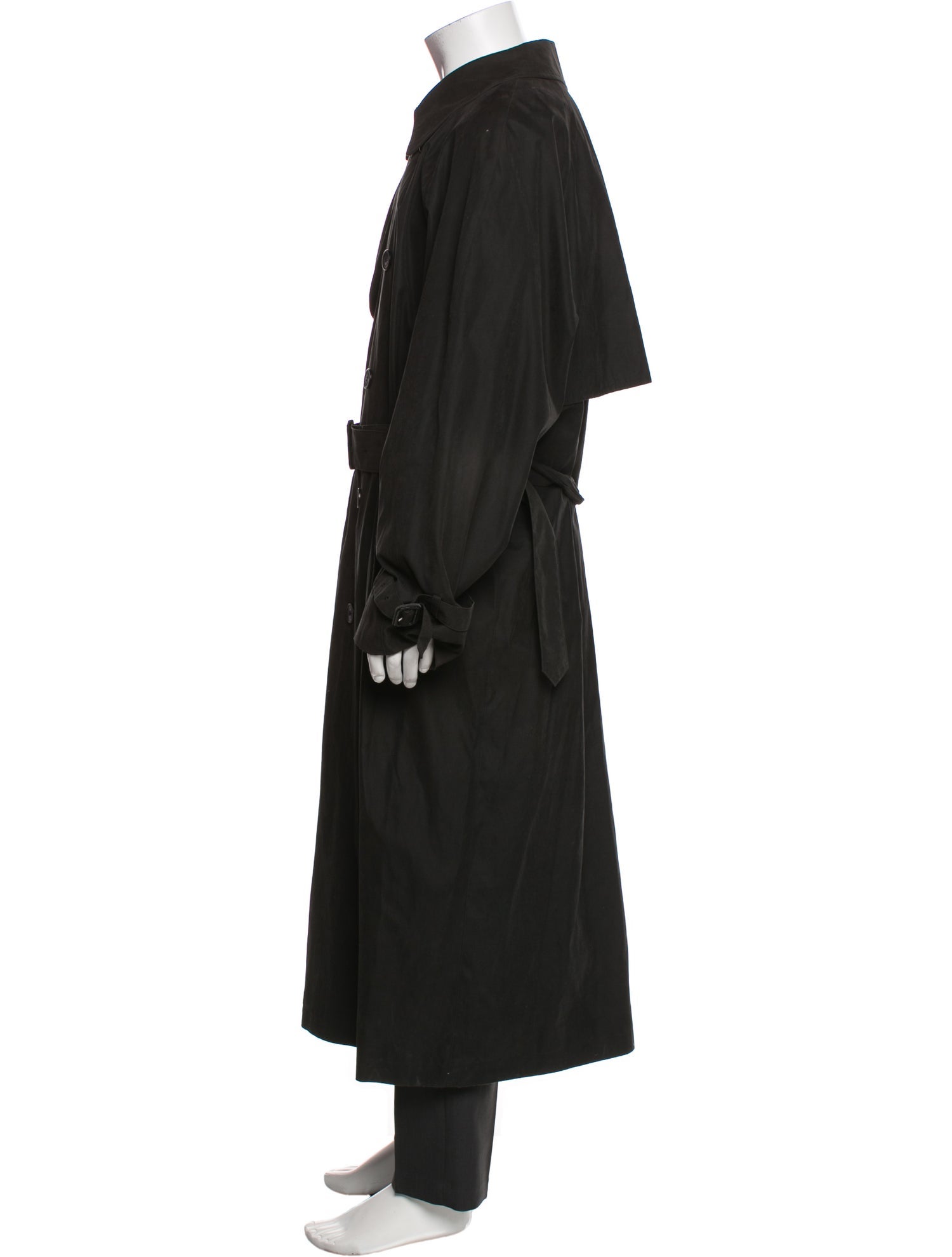 Burberry's Nova Check Pattern Trench Coat