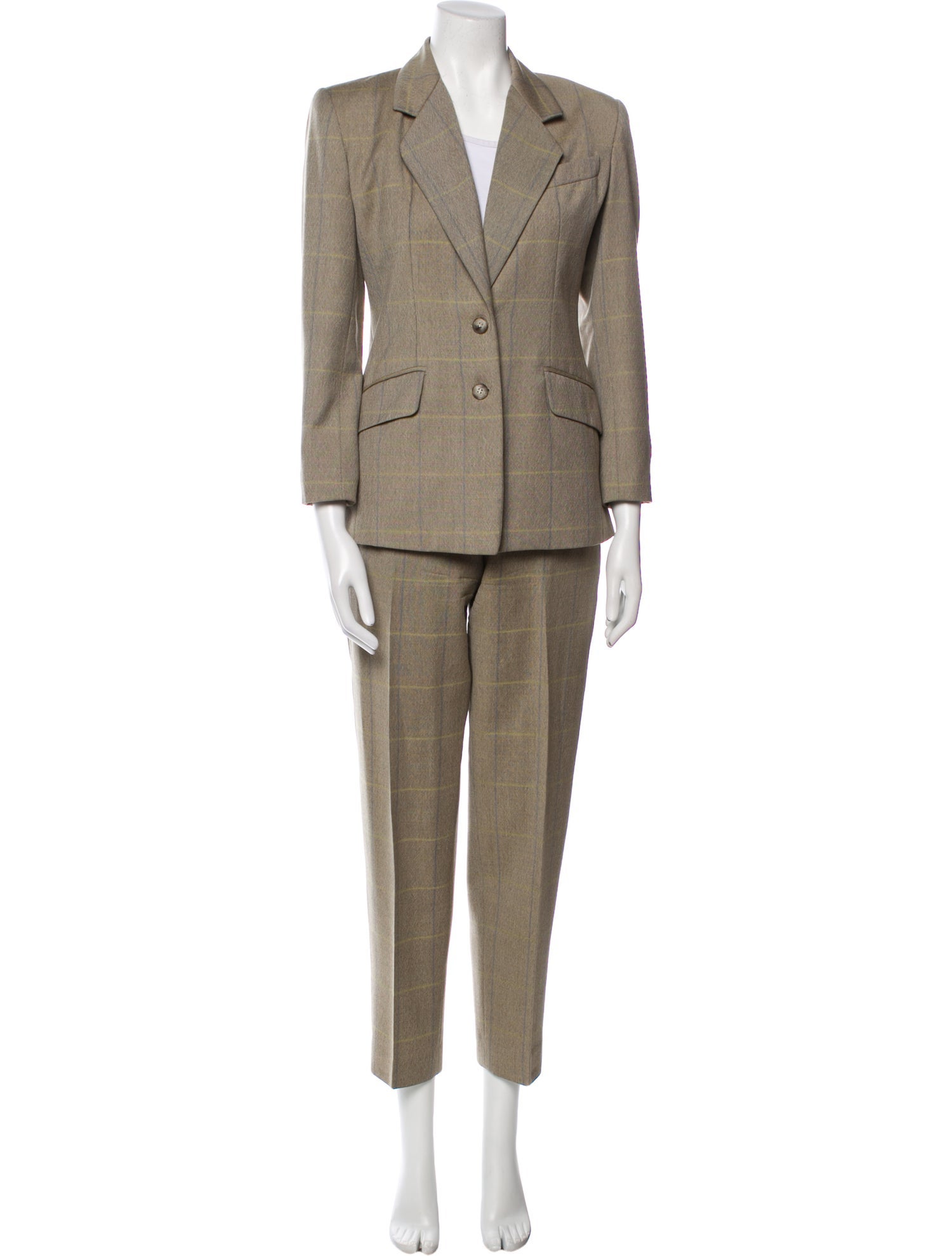 Burberry's Wool Pantsuit