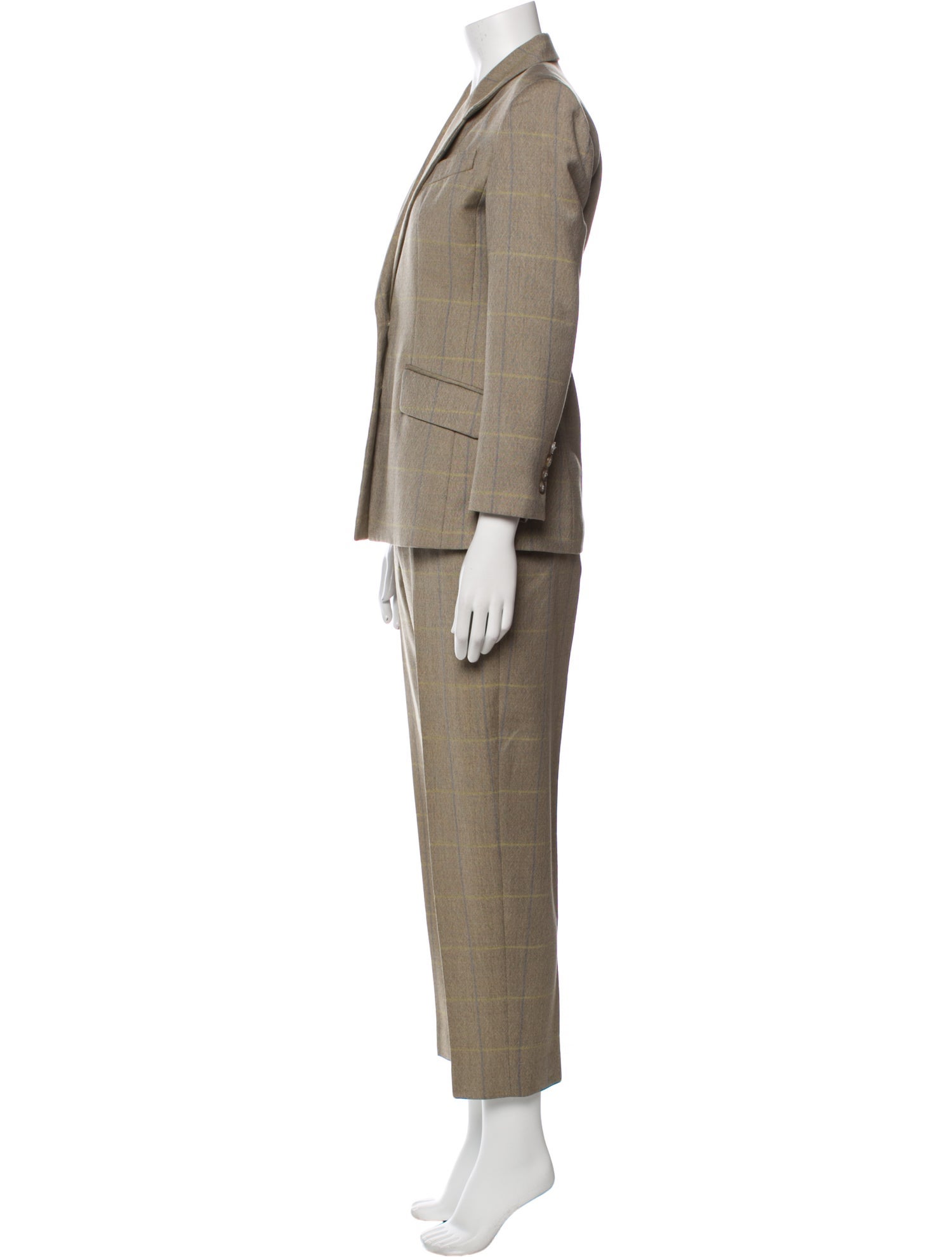 Burberry's Wool Pantsuit