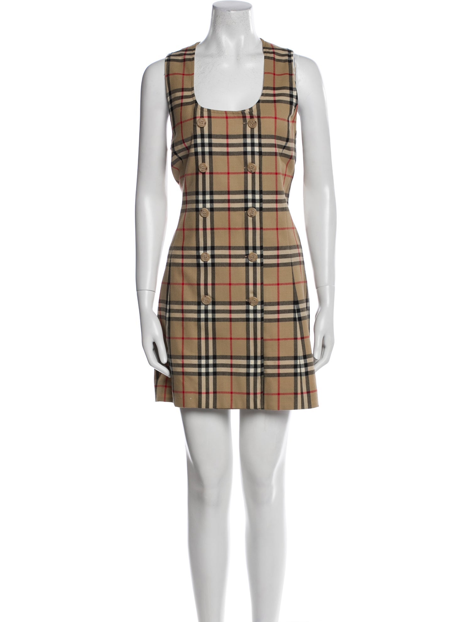 Burberry's Wool Mini Dress