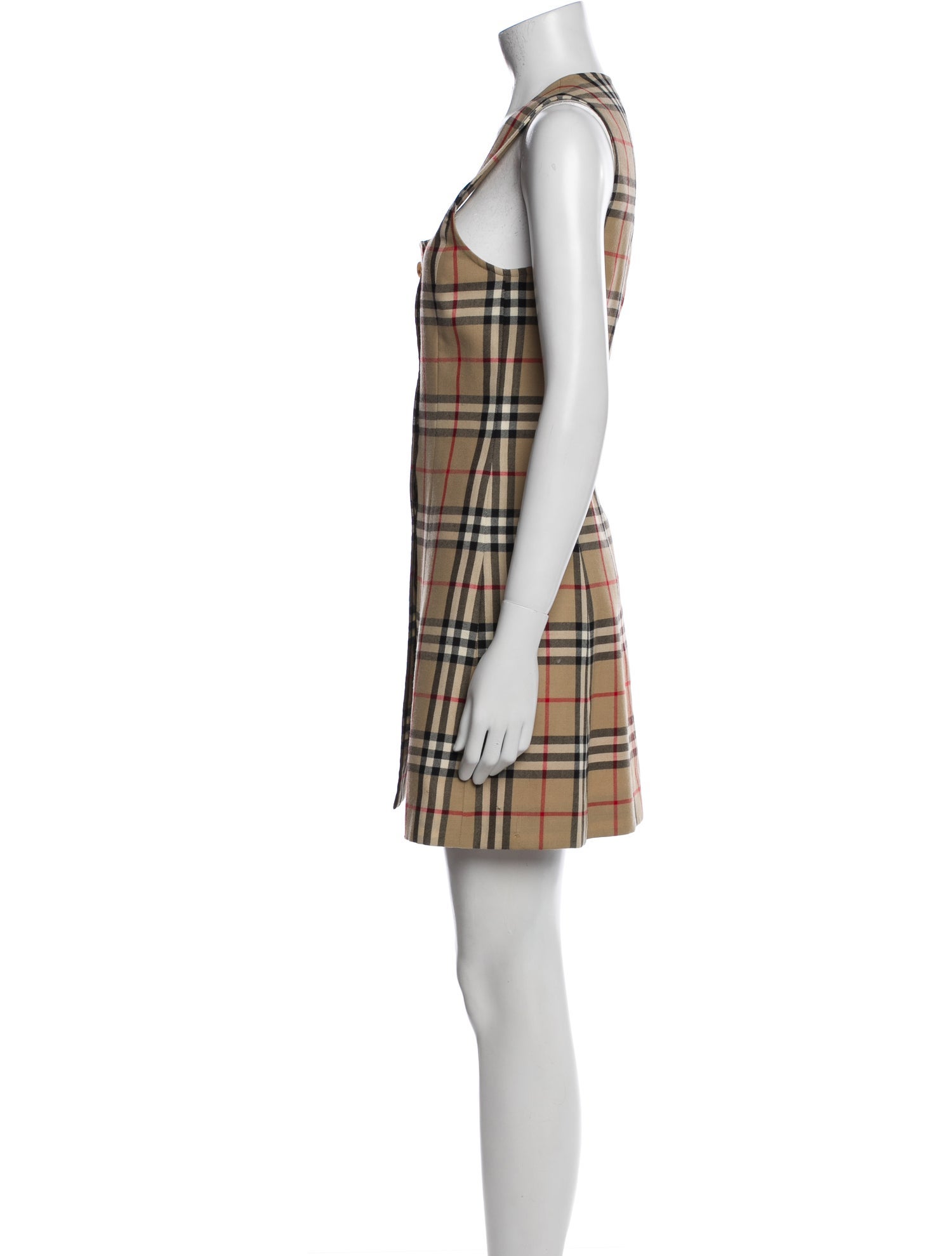 Burberry's Wool Mini Dress