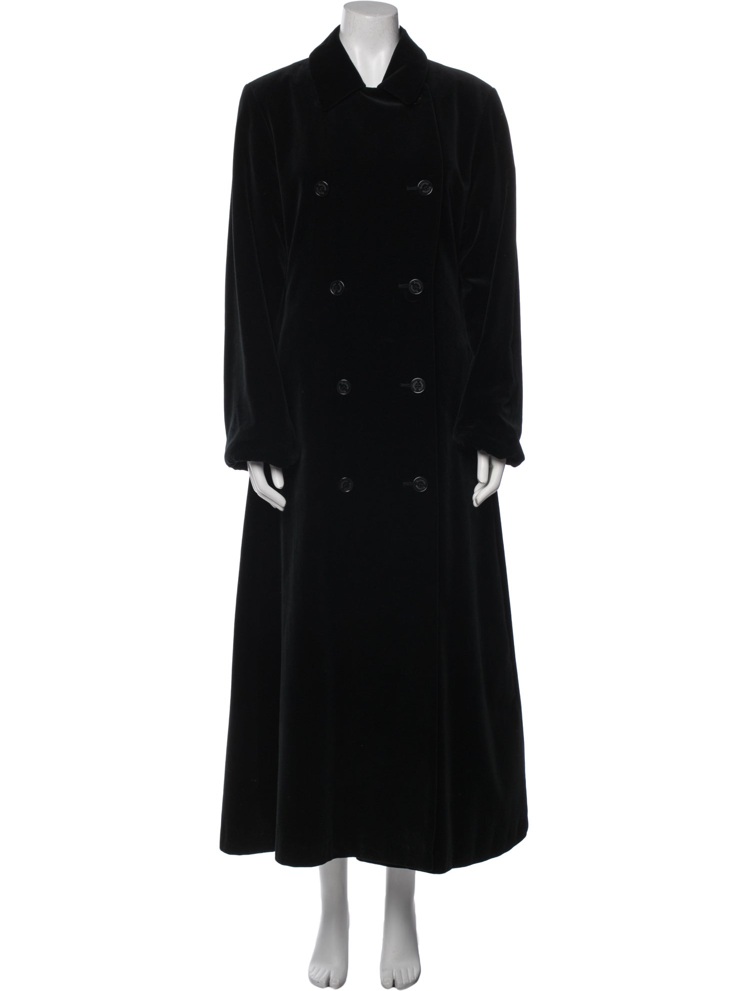 Burberry's Wool Faux Fur Coat