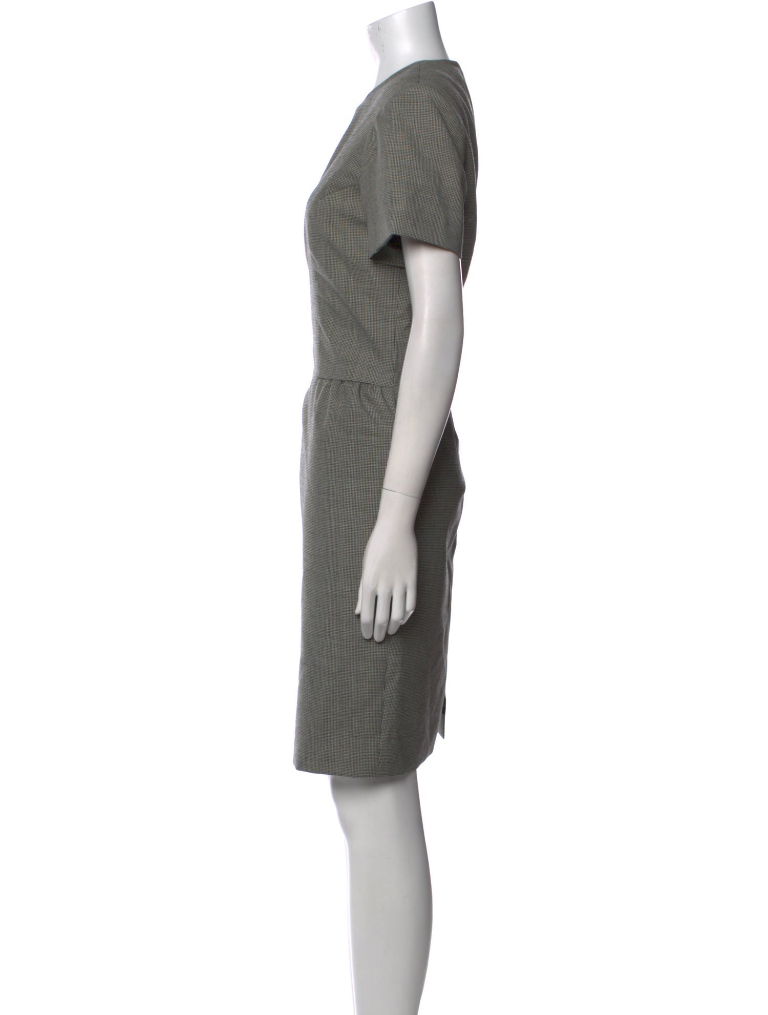 Burberry's Linen Knee-Length Dress