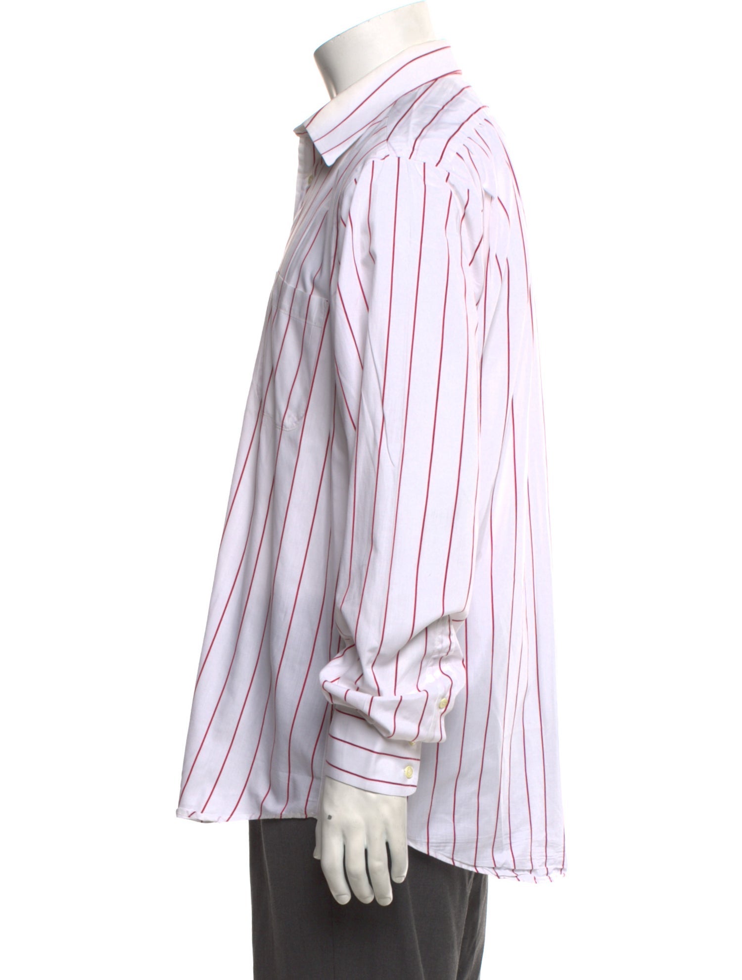 Burberry's Striped Long Sleeve Shirt