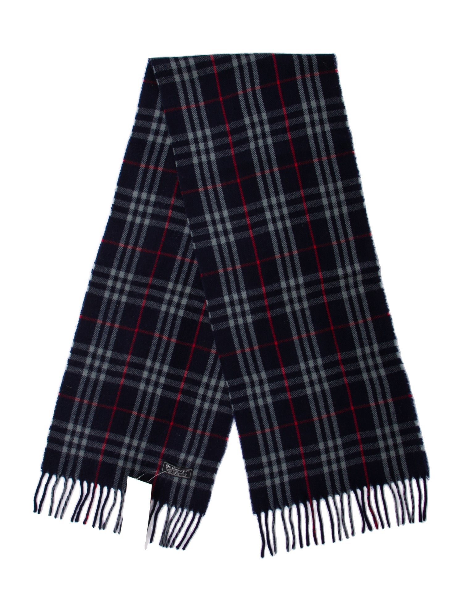 Burberry's Cashmere Striped Scarf