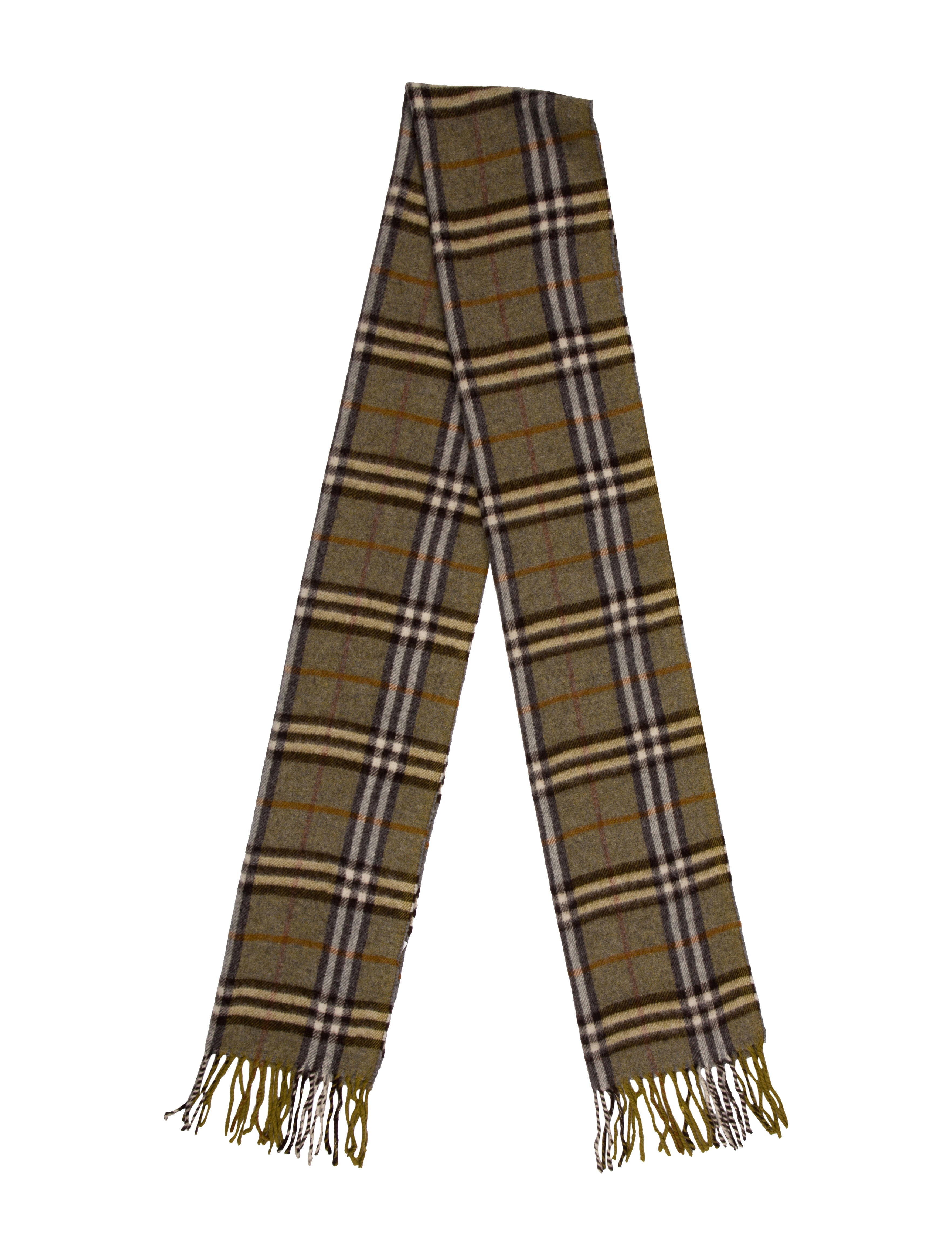 Burberry's Lambswool Vintage Scarf