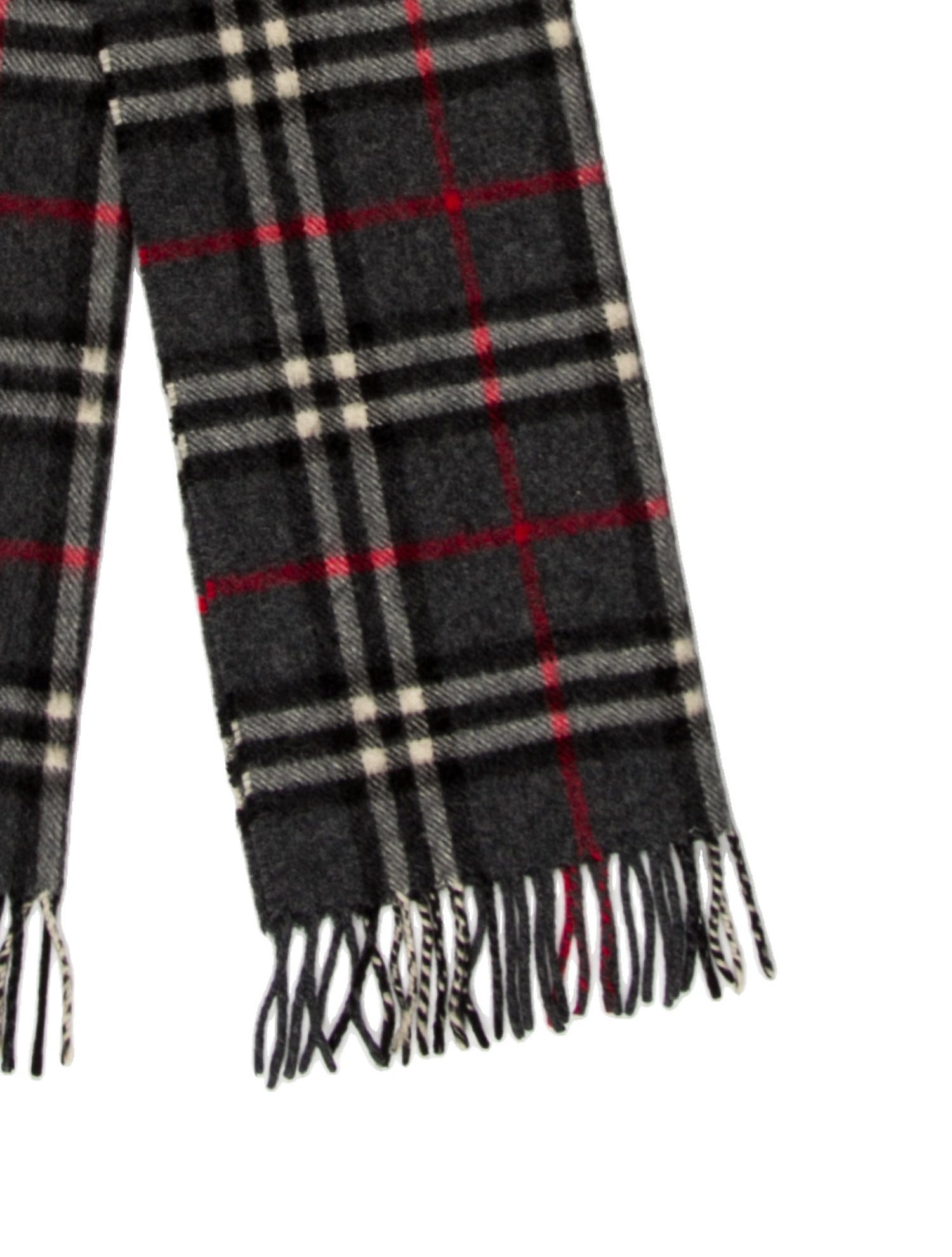 Burberry's Check Cashmere Cashmere Scarf