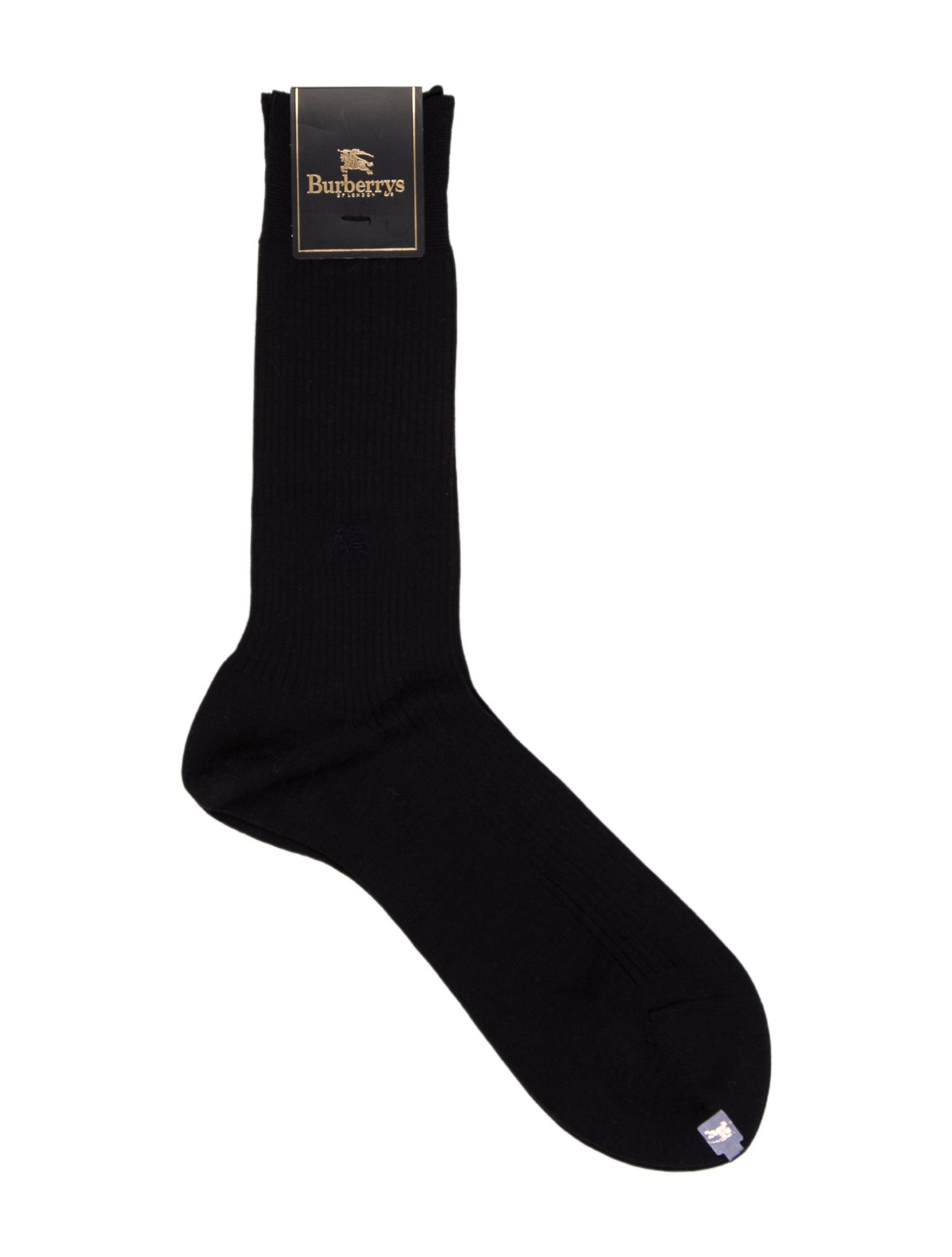 Burberry's Blue Dress Socks w/Tags