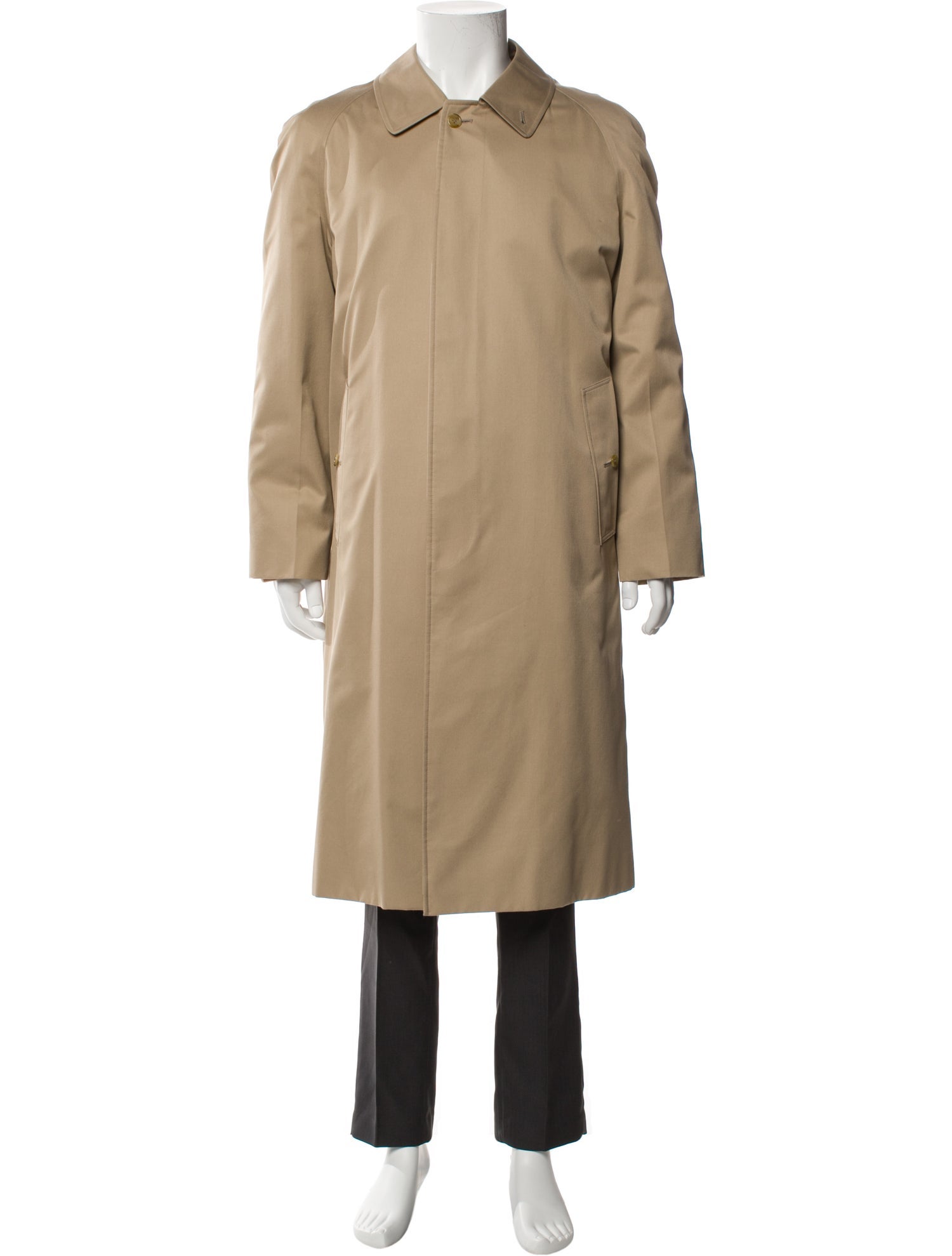 Burberry's Nova Check Pattern Trench Coat