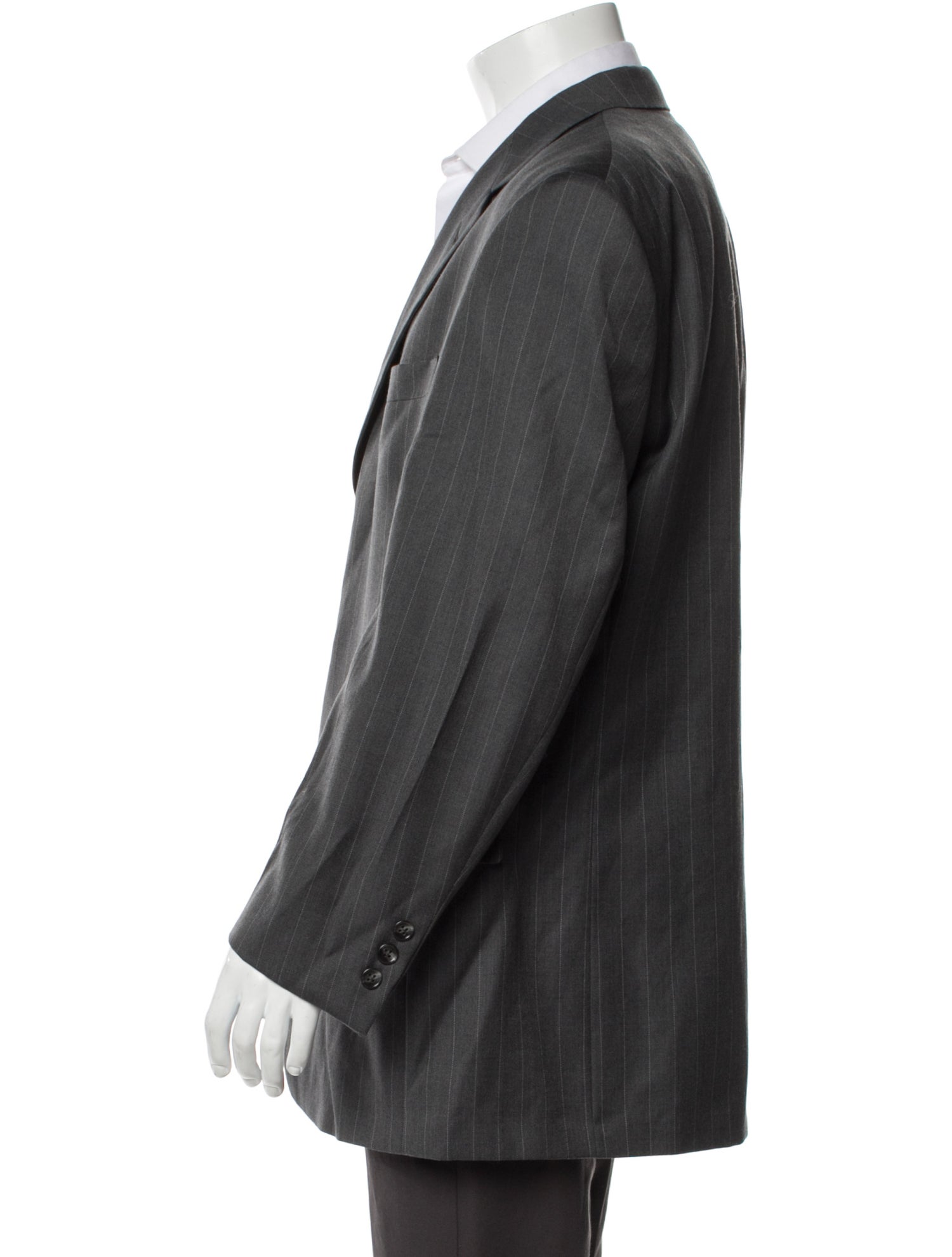 Burberry's Wool Striped Blazer