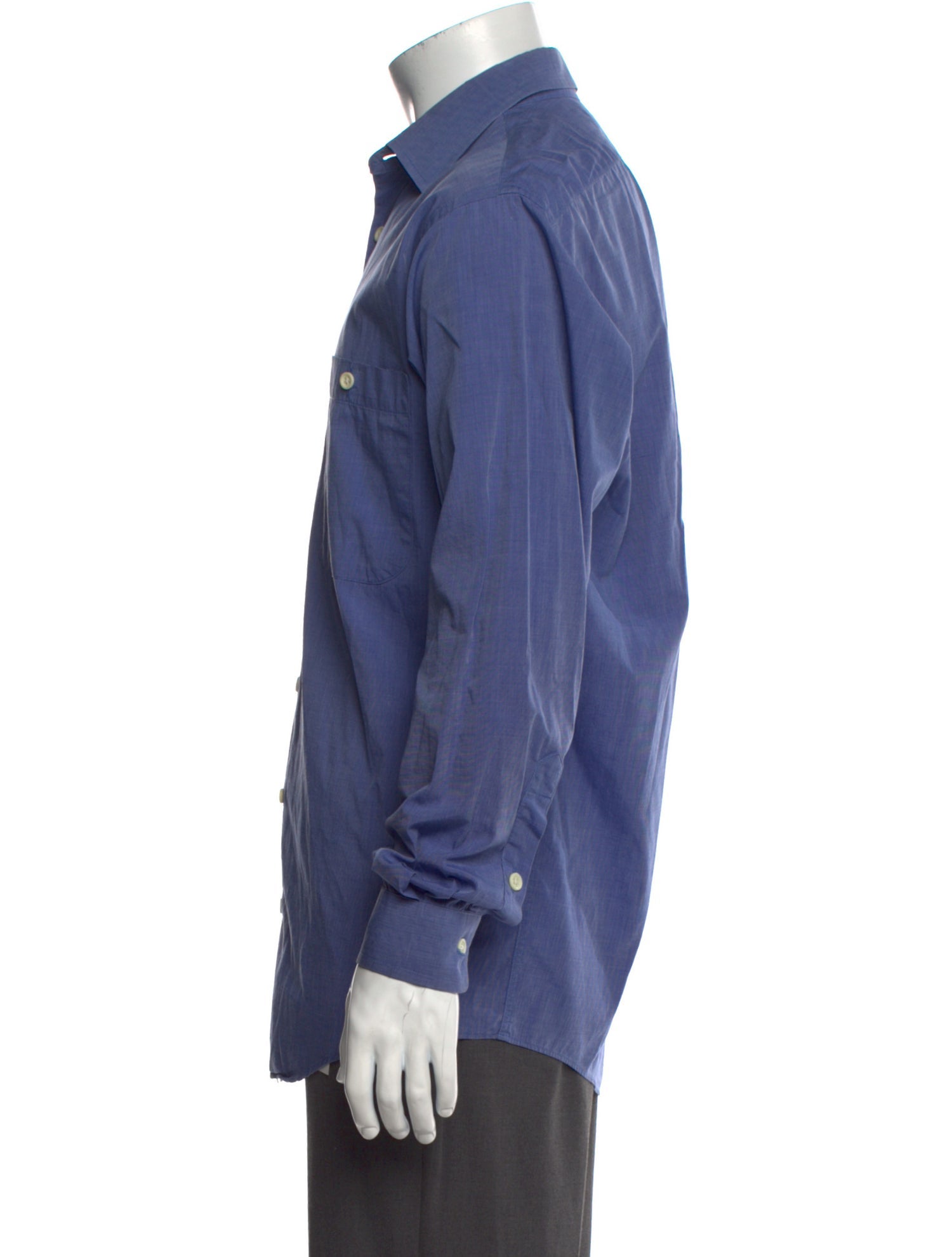 Burberry's Nova Check Pattern Long Sleeve Dress Shirt