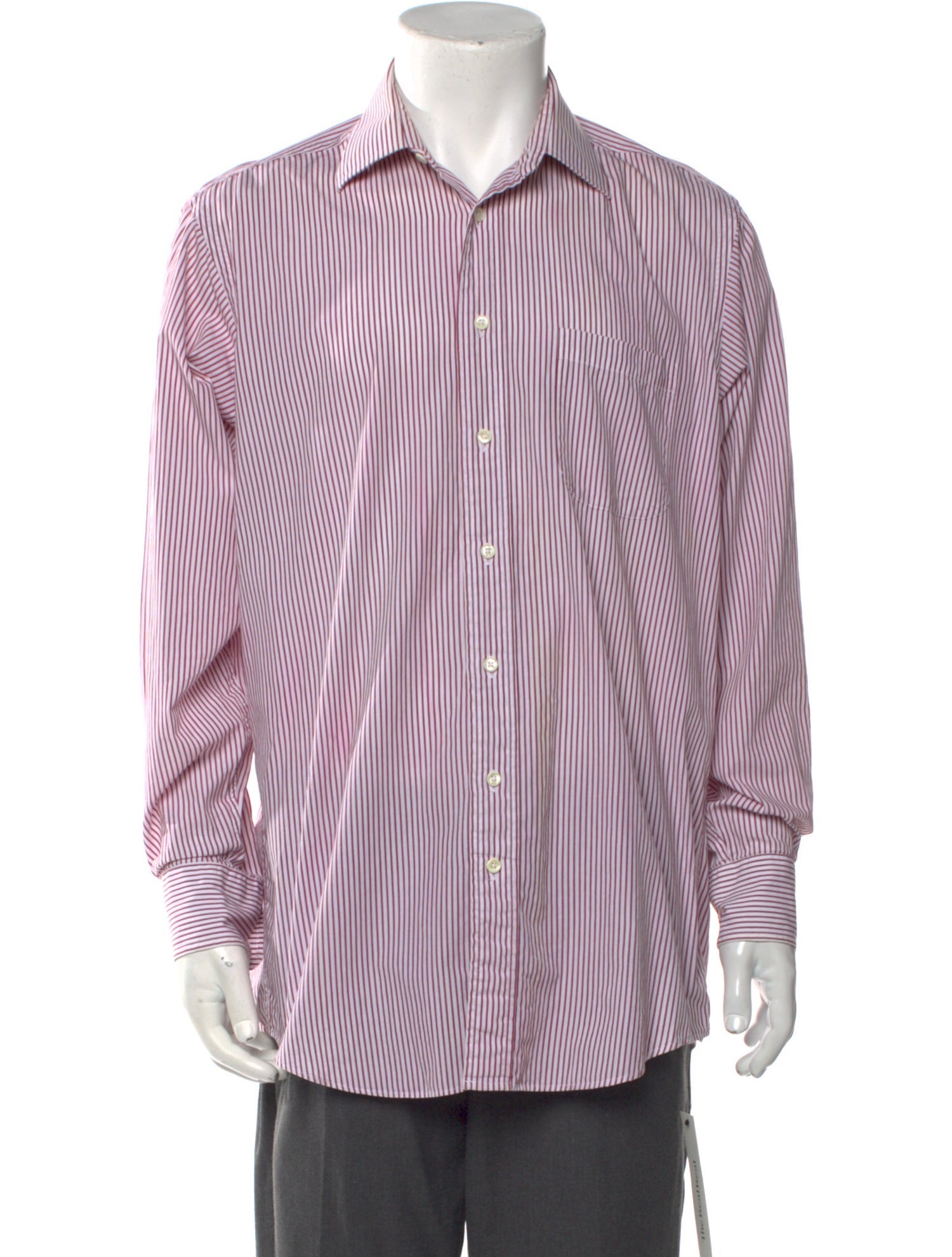 Burberry's Striped Long Sleeve Shirt