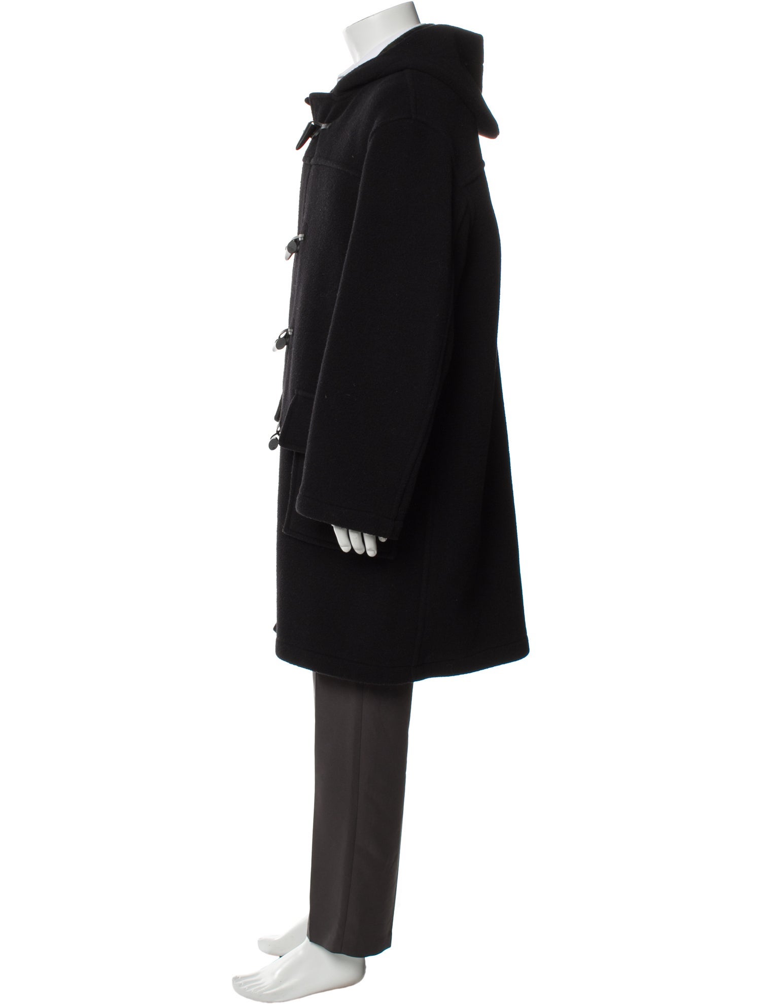 Burberry's House Check Pattern Wool Parka