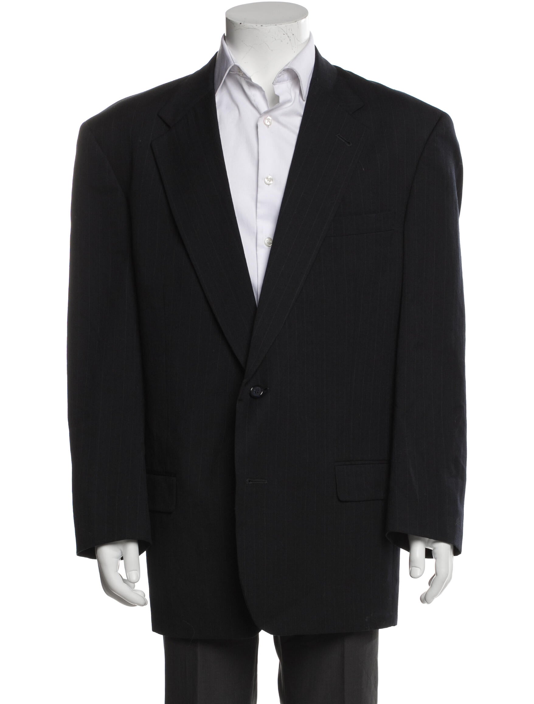 Burberry's Wool Striped Blazer