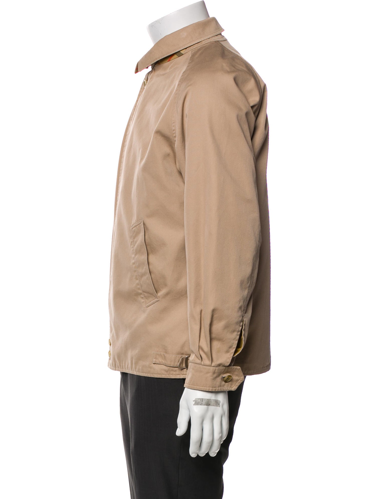 Burberry's Nova Check Pattern Windbreaker