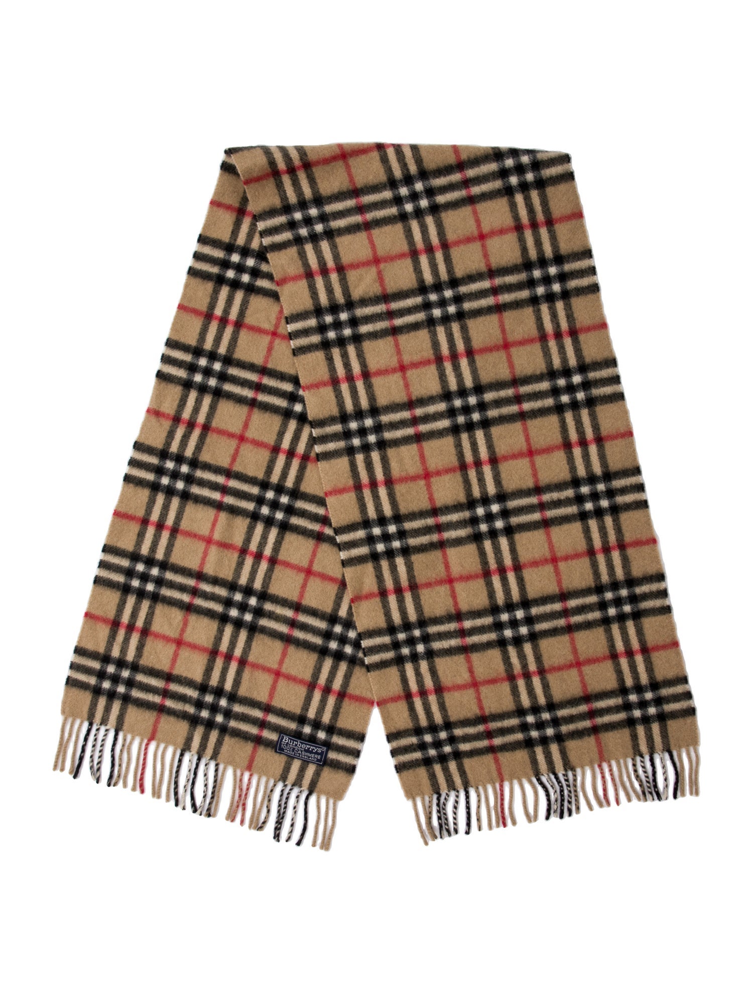 Burberry's Cashmere Vintage Scarf