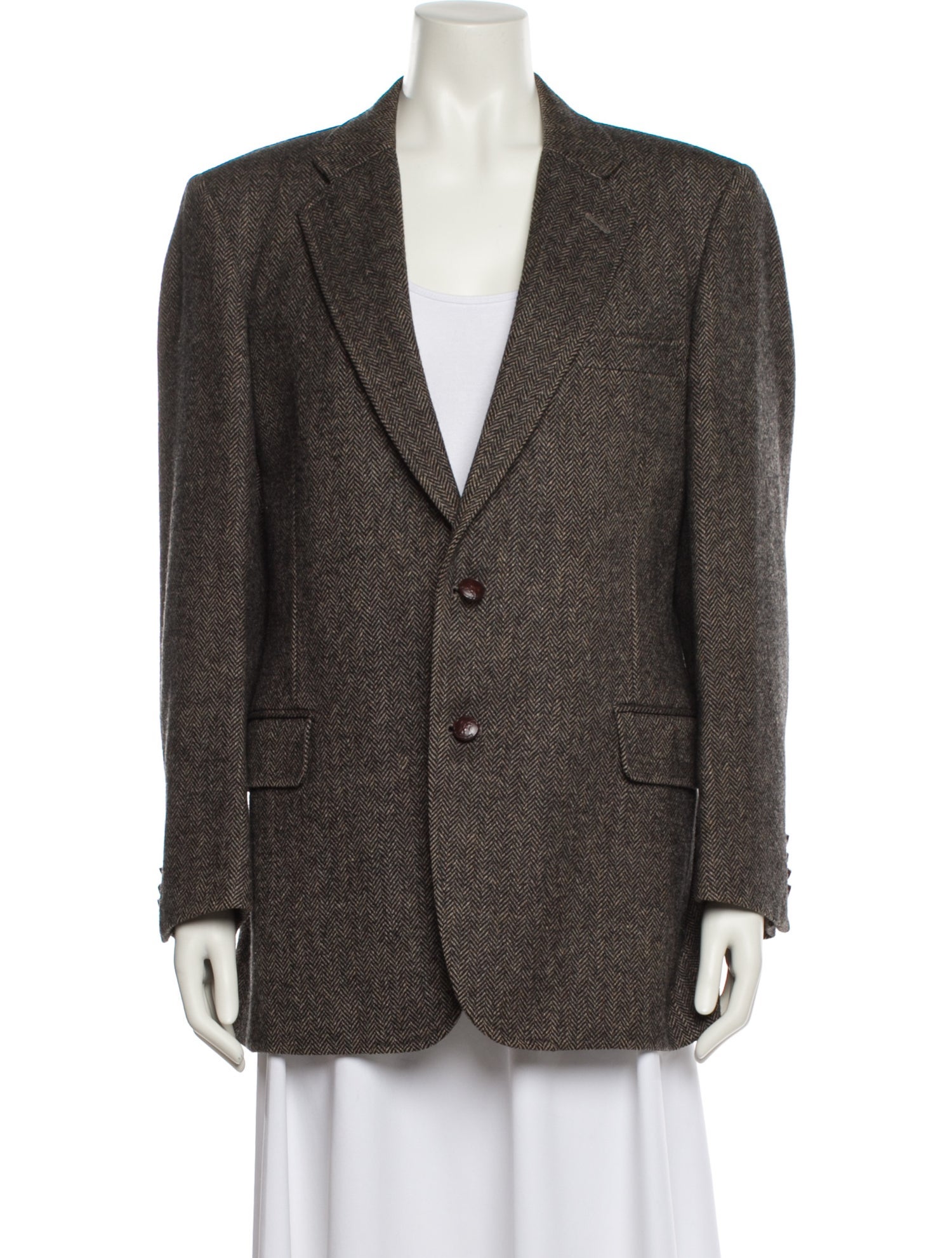 Burberry's Wool Printed Blazer