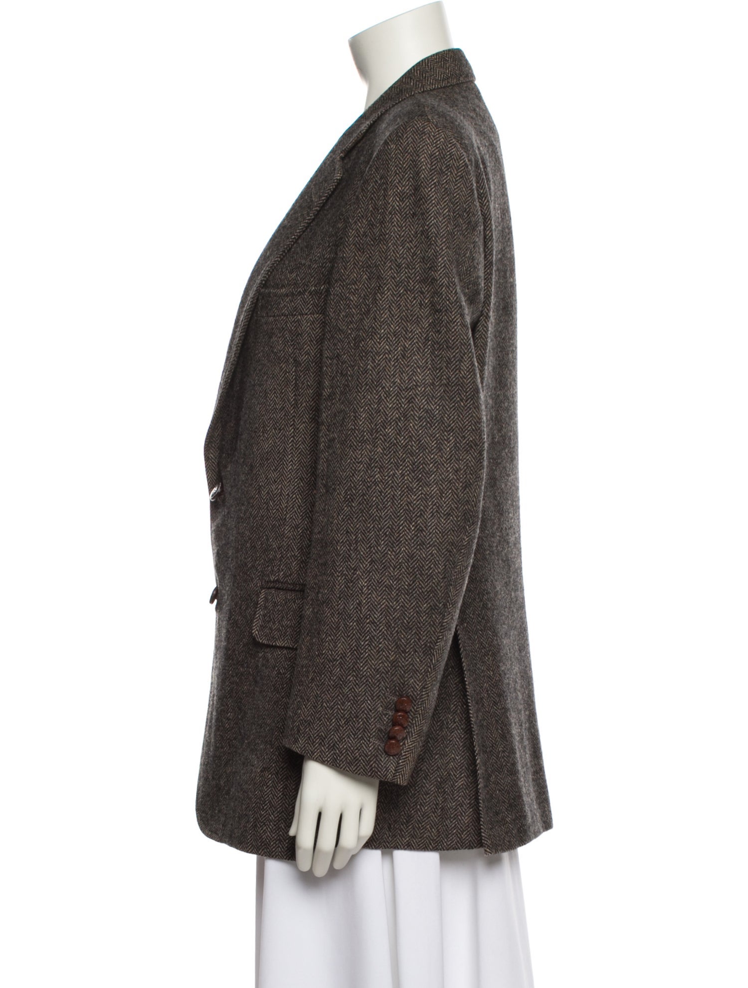 Burberry's Wool Printed Blazer