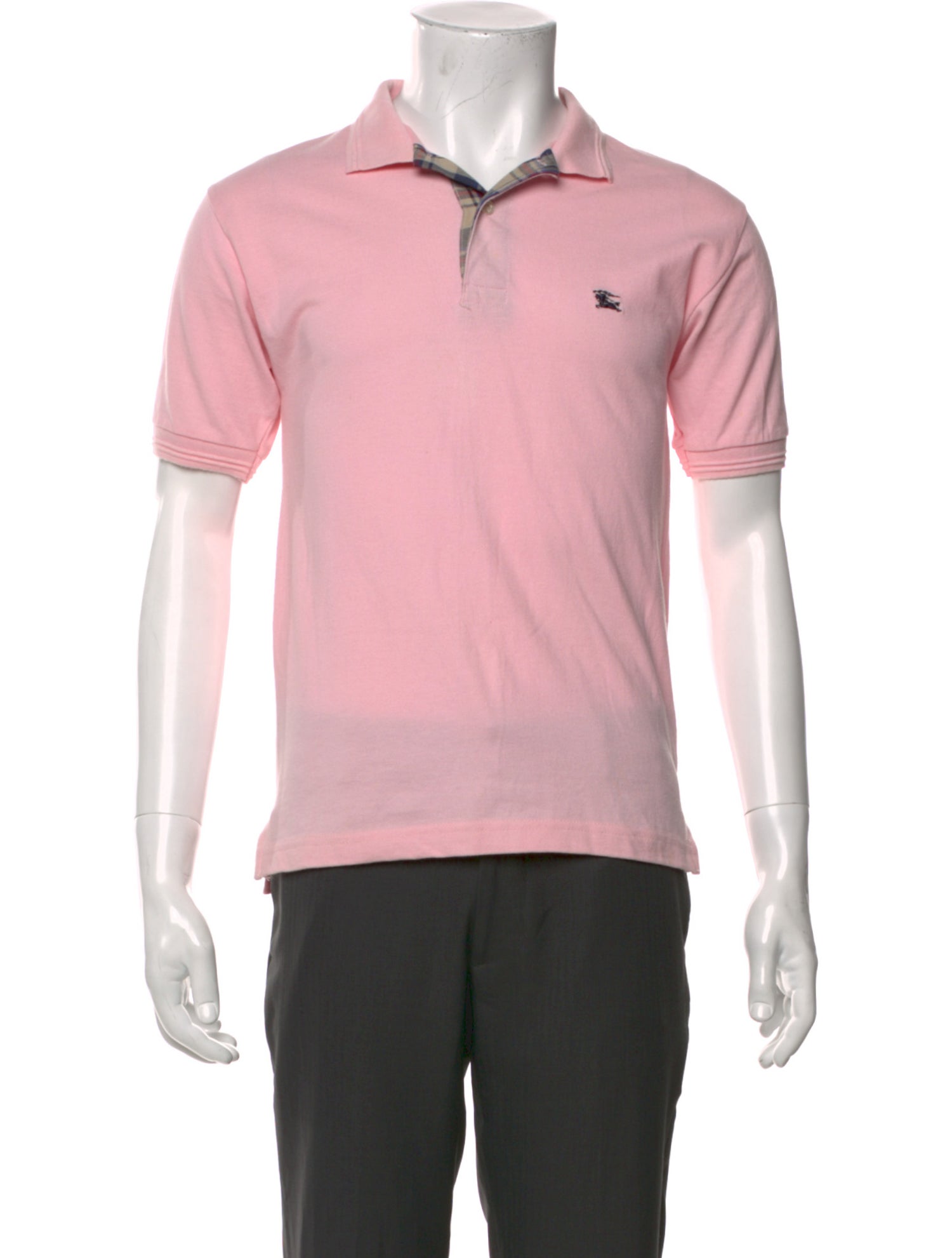 Burberry's Collar Short Sleeve Polo Shirt