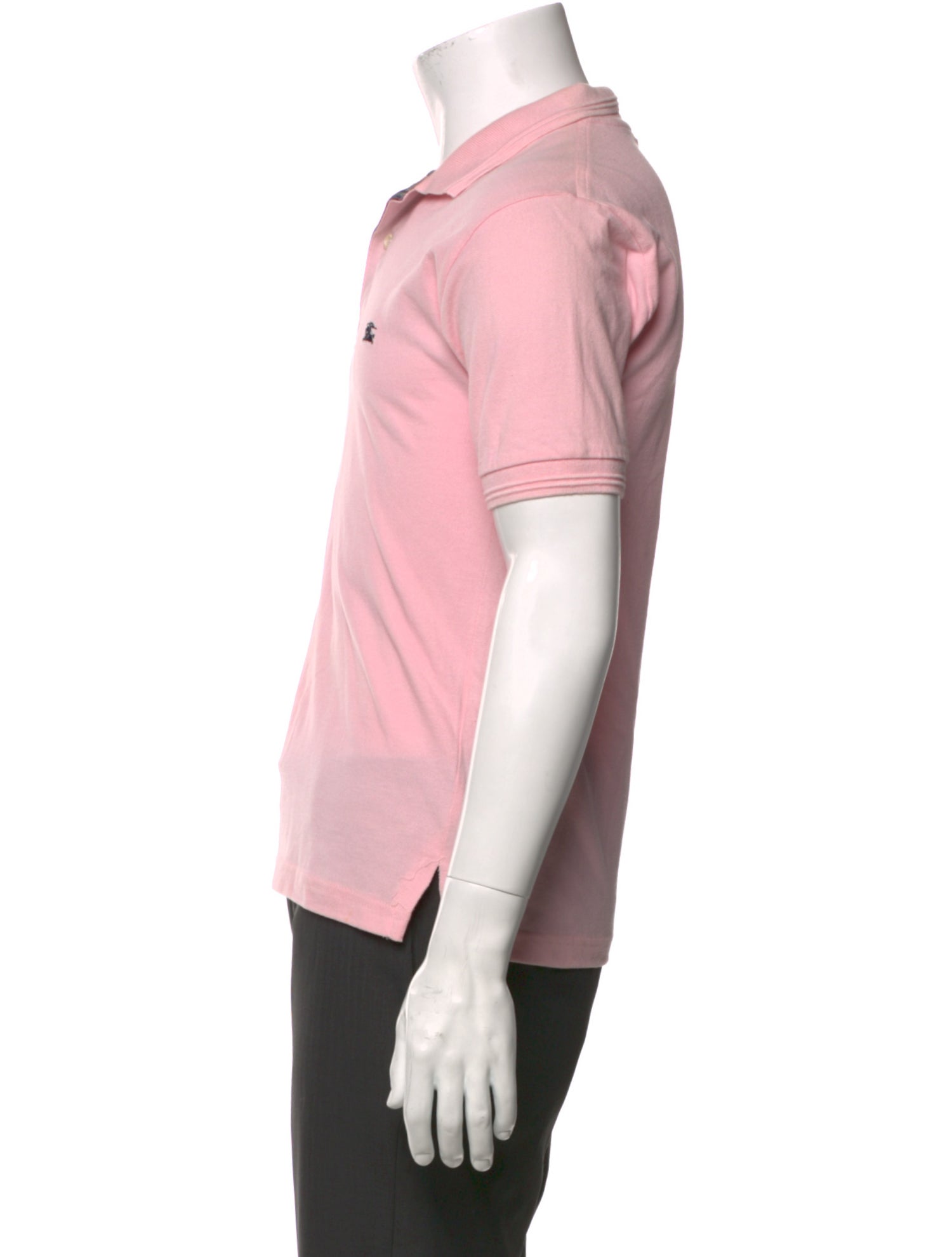 Burberry's Collar Short Sleeve Polo Shirt