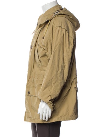Burberry's Exploded Check Pattern Parka