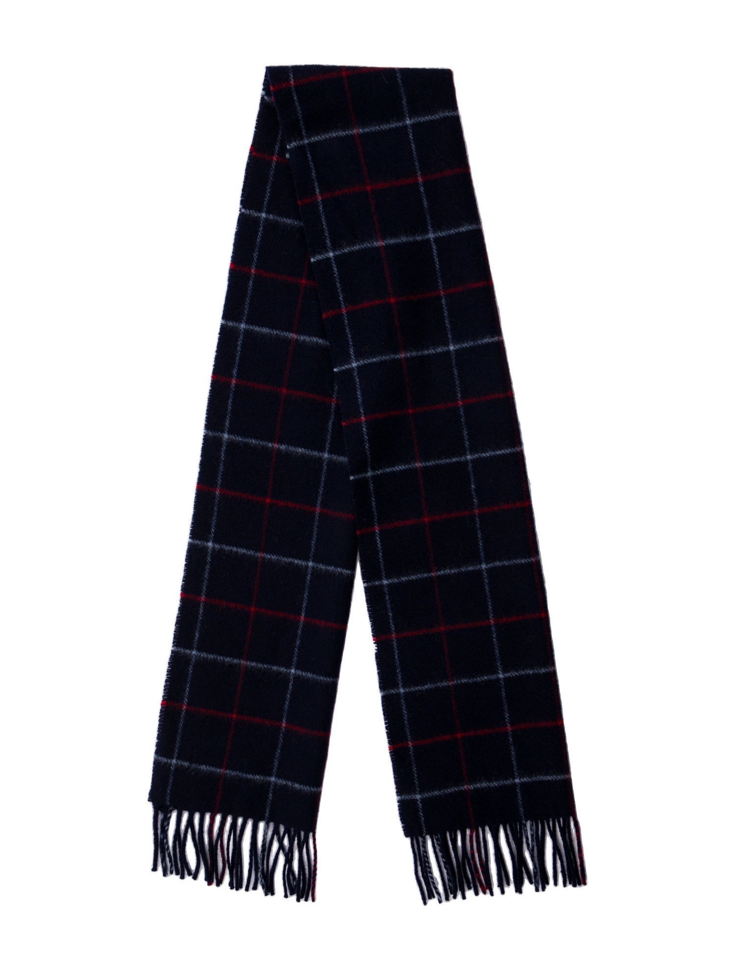 Burberry's Lambswool Nova Check Pattern Scarf