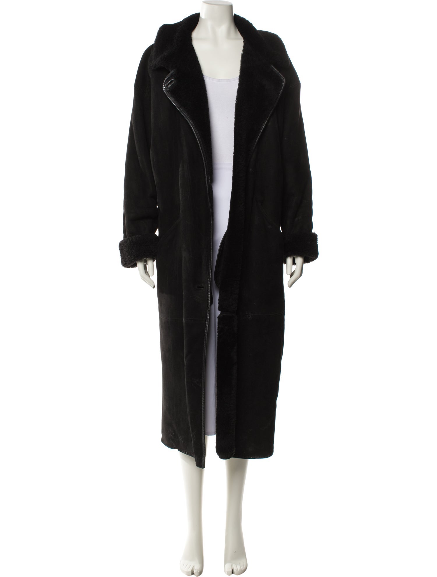 Burberry's Lambskin Faux Fur Coat