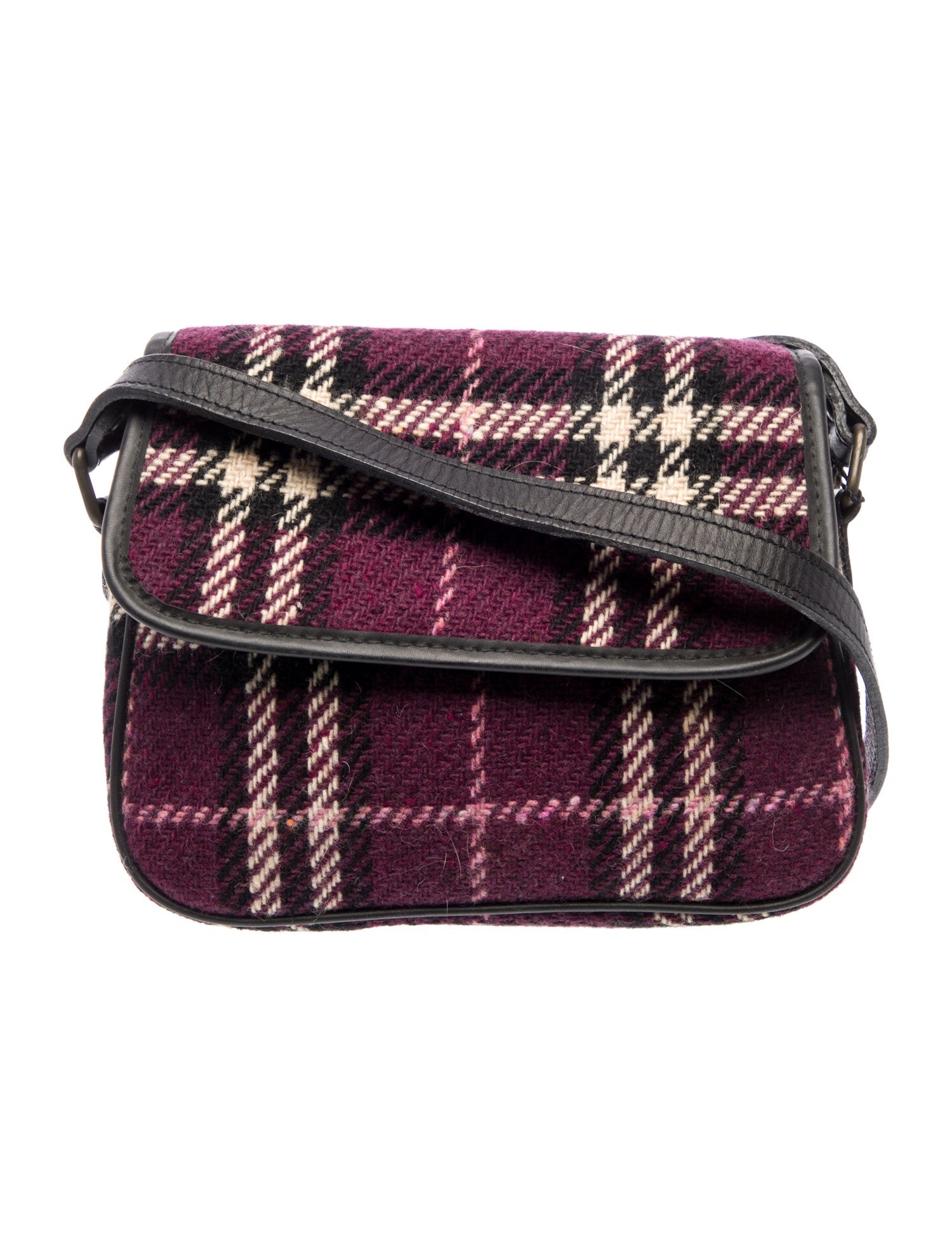 Burberry's Wool Crossbody Bag