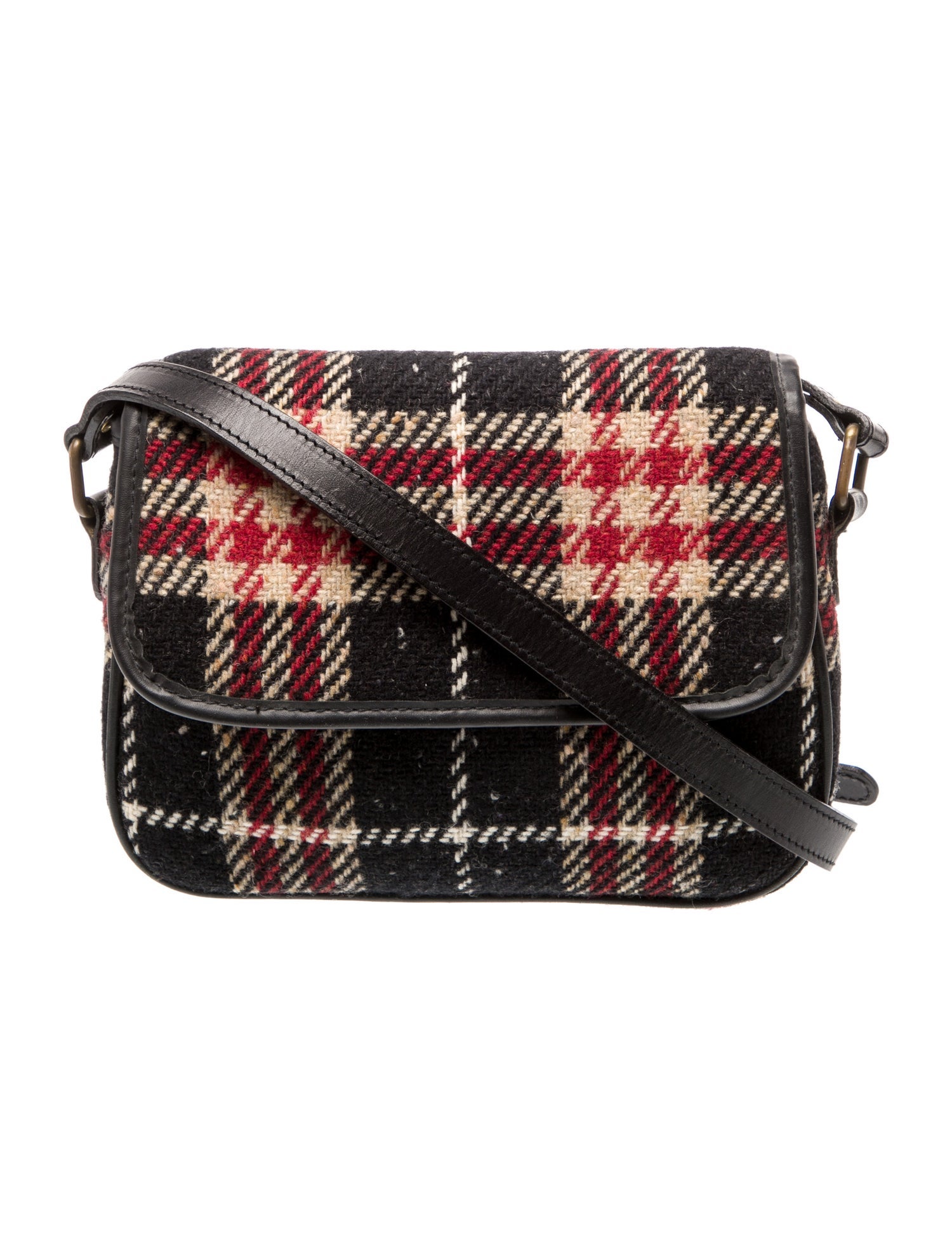 Burberry's Wool Crossbody Bag Vintage