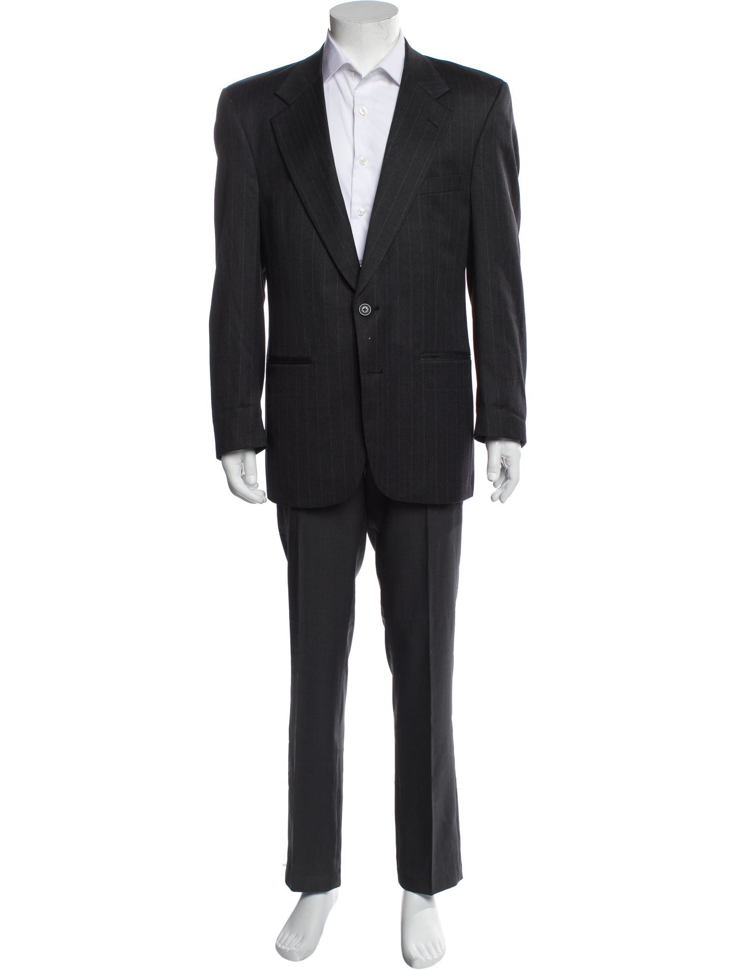 Burberry's Striped Wool Blazer