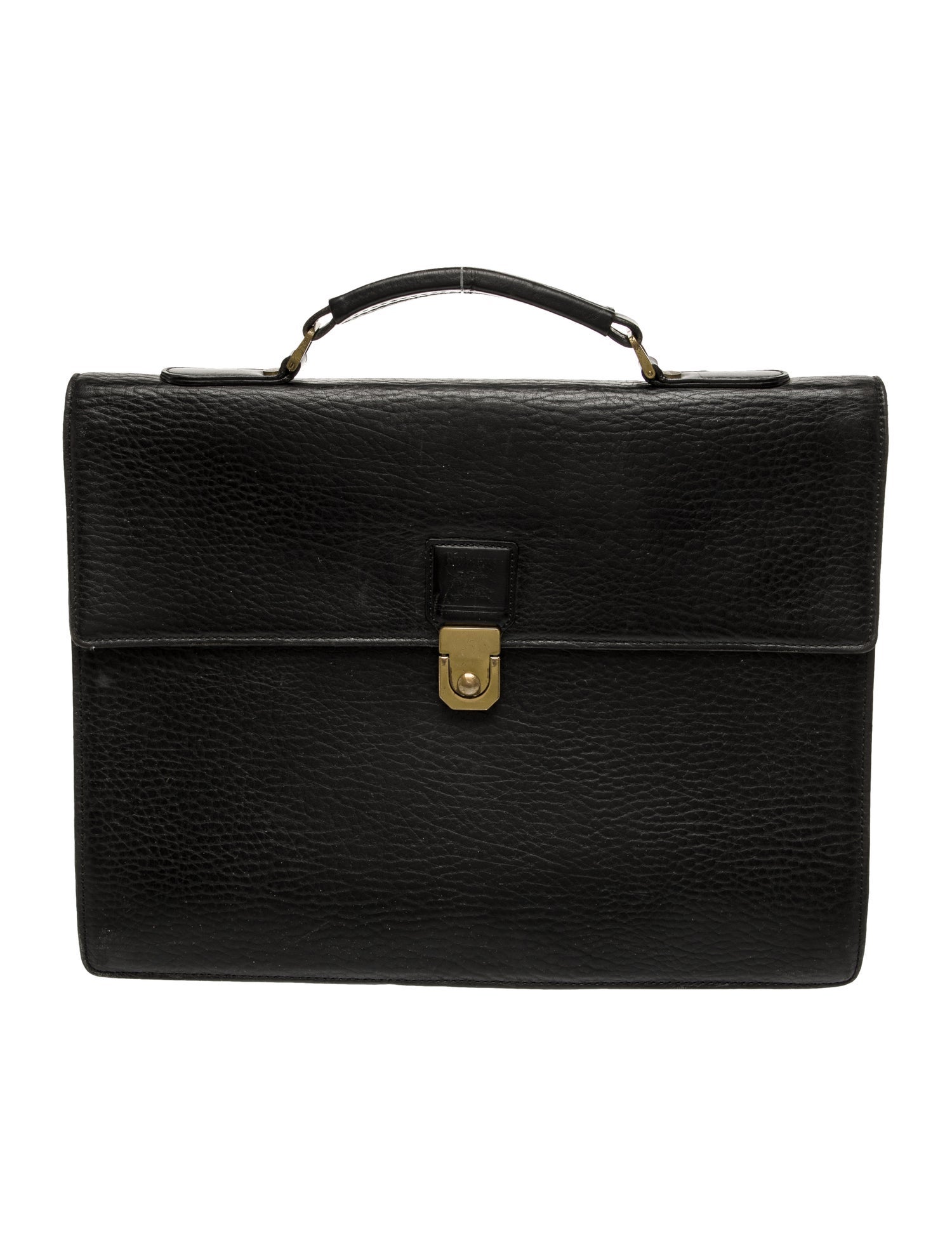 Burberry's Leather Briefcase Vintage
