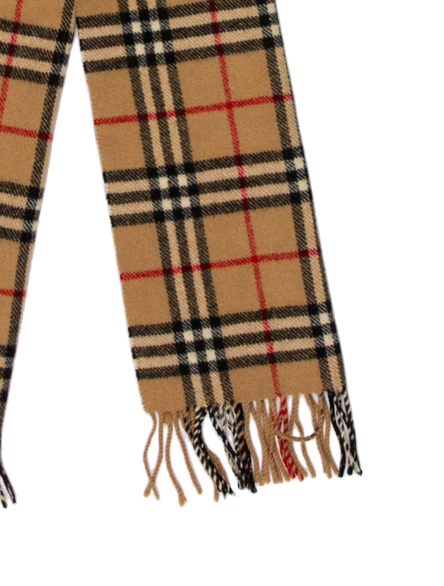 Burberry's Lambswool Striped Scarf