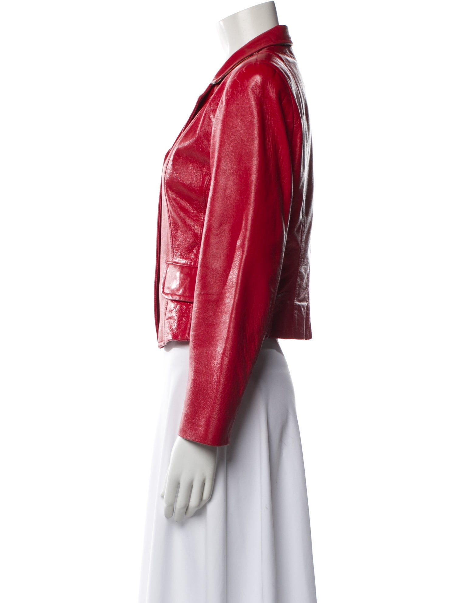 Burberry's Leather Biker Jacket