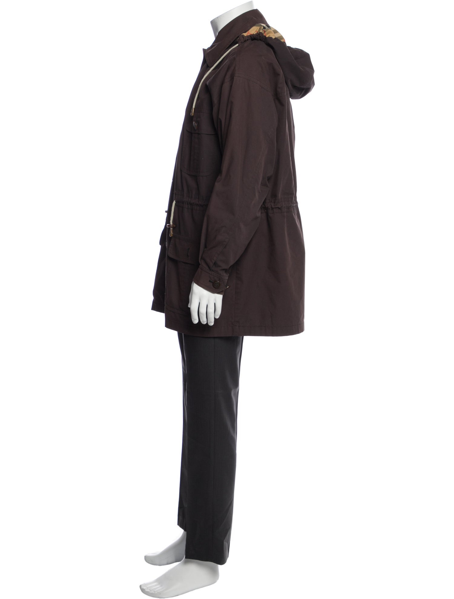 Burberry's Nova Check Pattern Parka