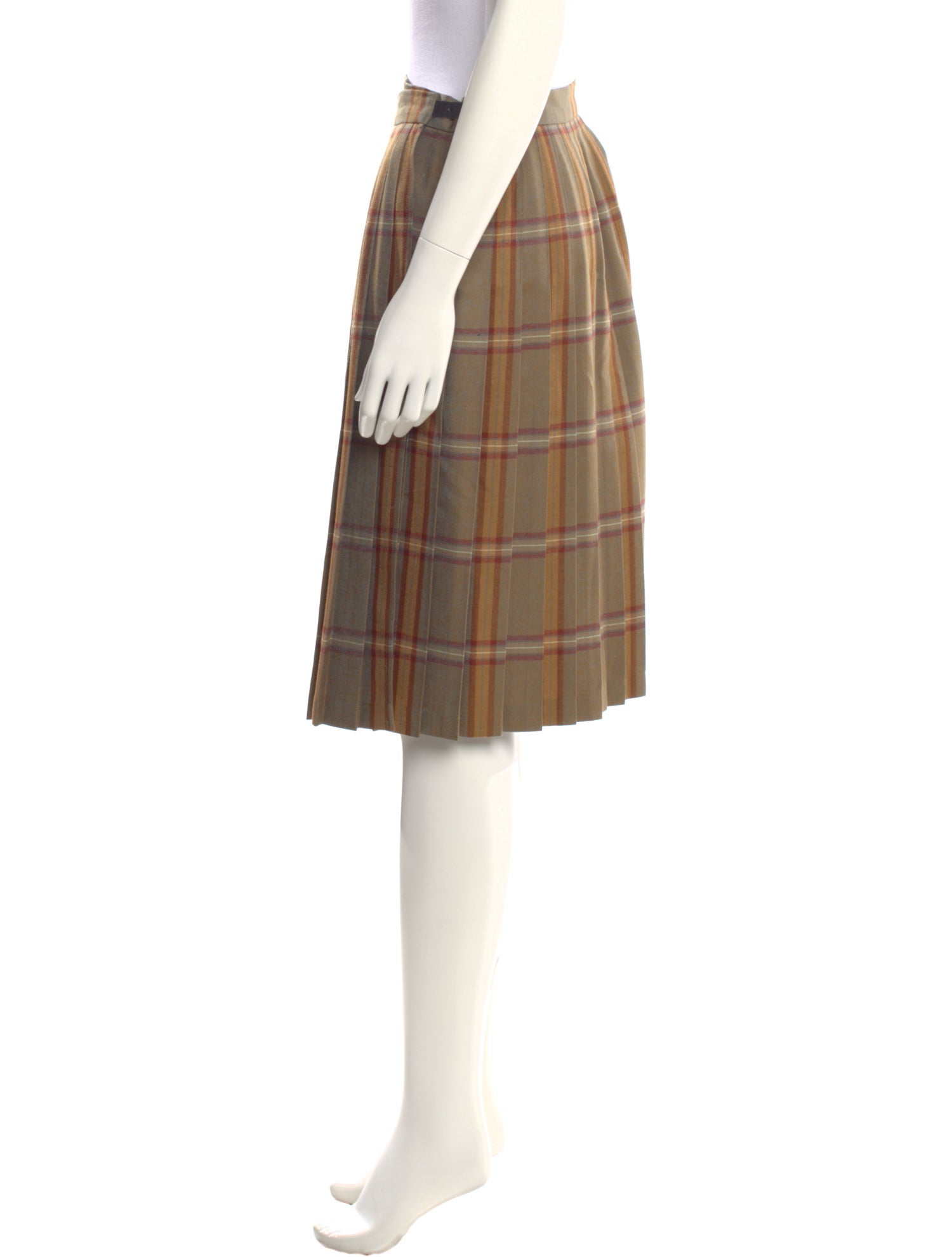 Burberry's Vintage Knee-Length Skirt