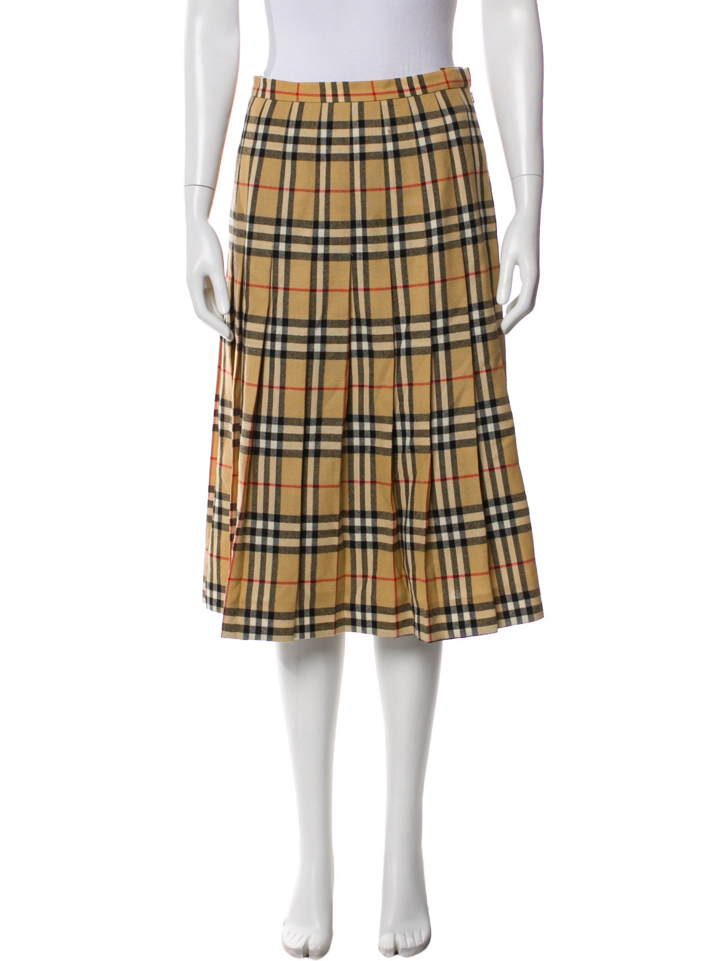 Burberry's Wool Knee-Length Skirt
