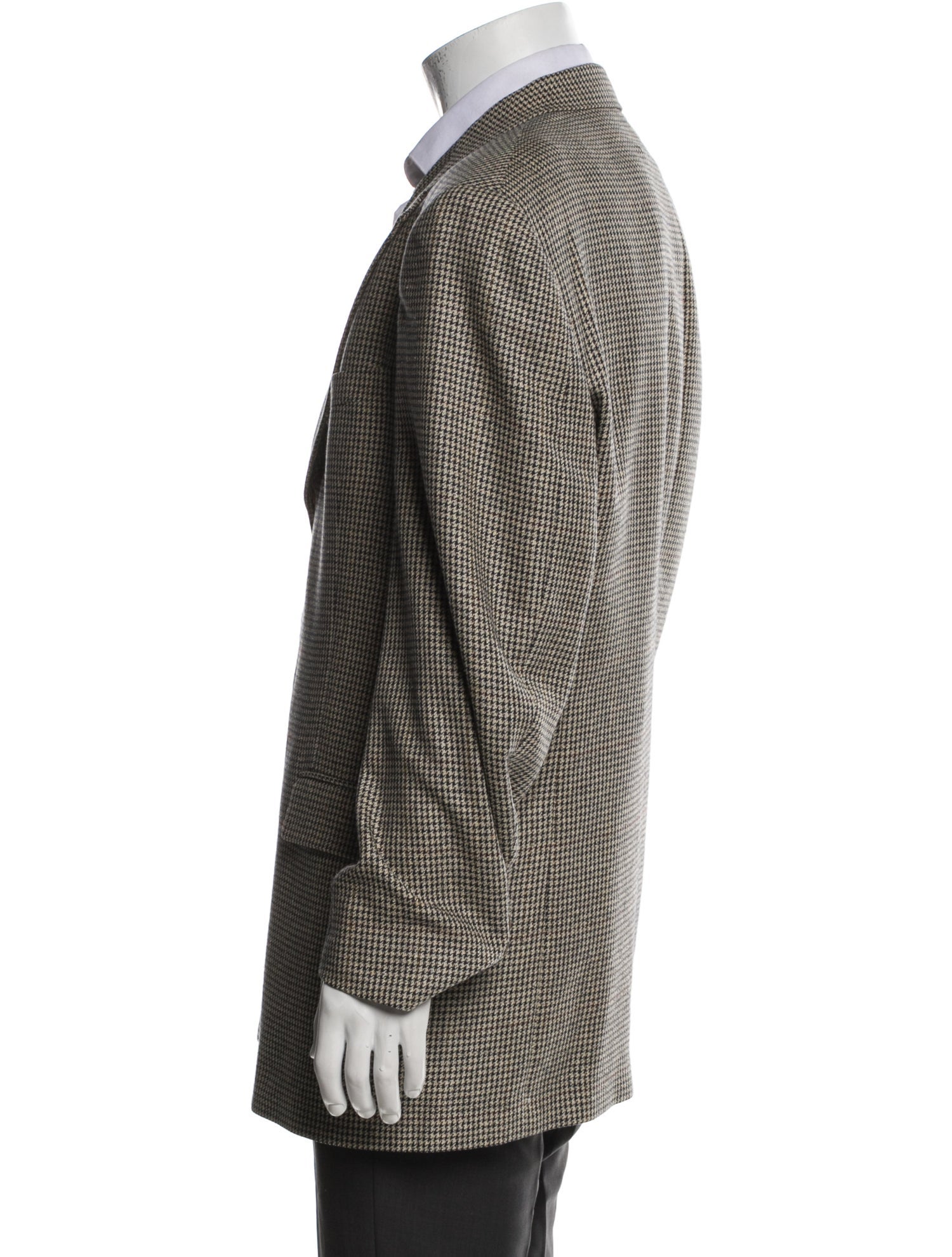 Burberry's Houndstooth Print Blazer