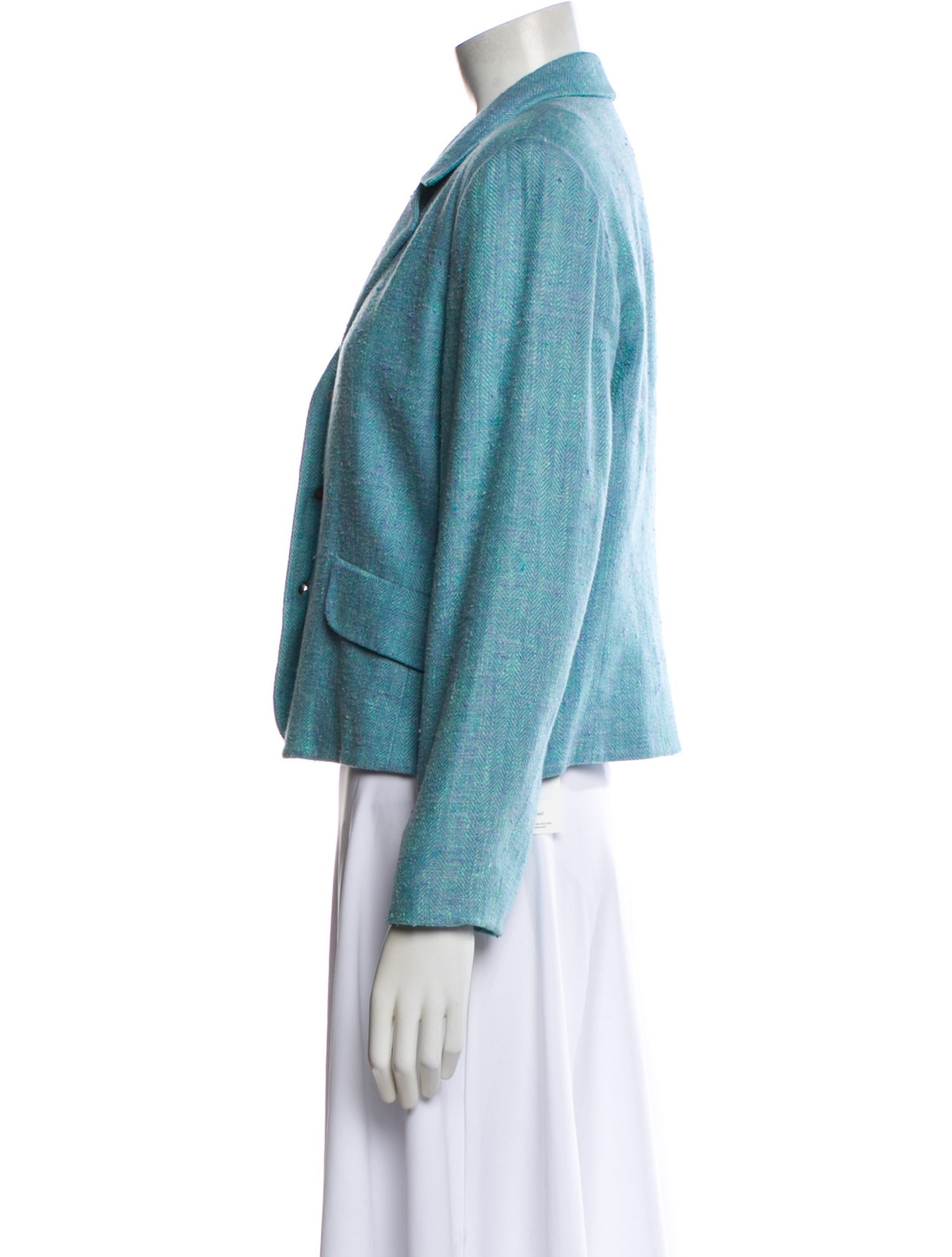 Burberry's Vintage Silk Blazer