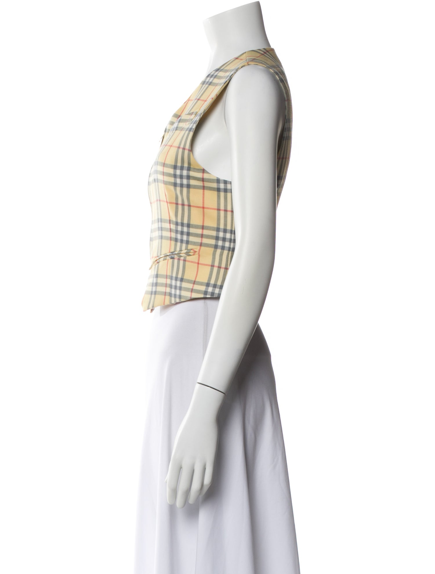 Burberry's Vintage Late 1980's - Early 1990's Vest